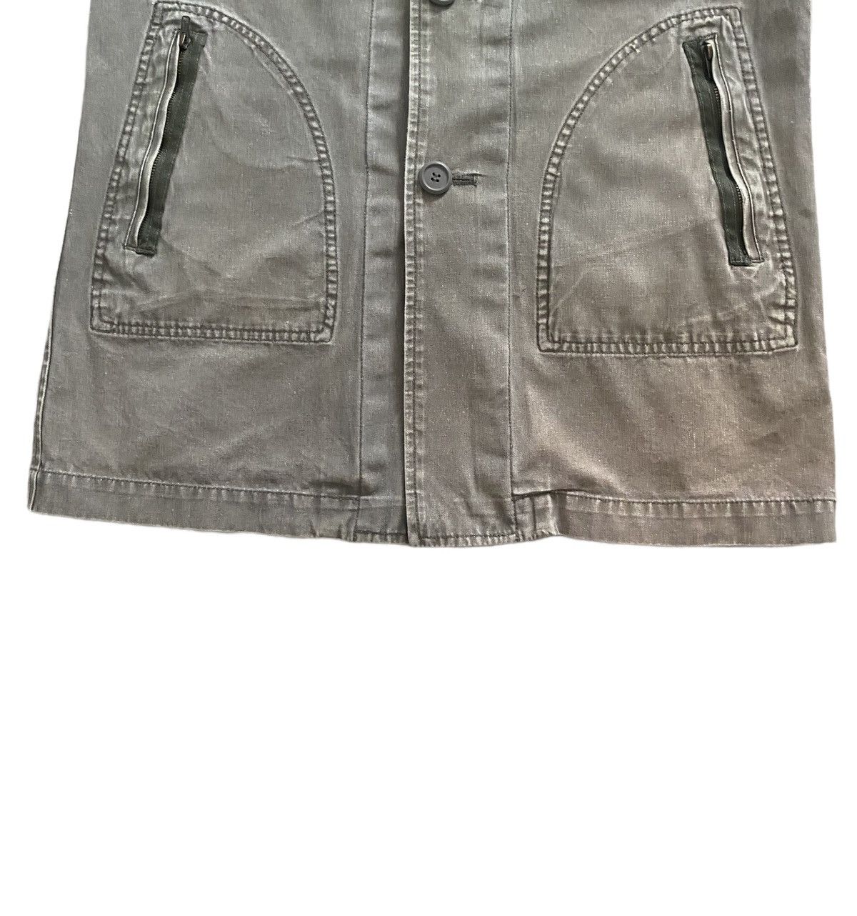 Japanese Brand × Seditionaries Q*TO*P olivier green Jacket Punk design nice style Size US M / EU 48-50 / 2 - 11 Thumbnail