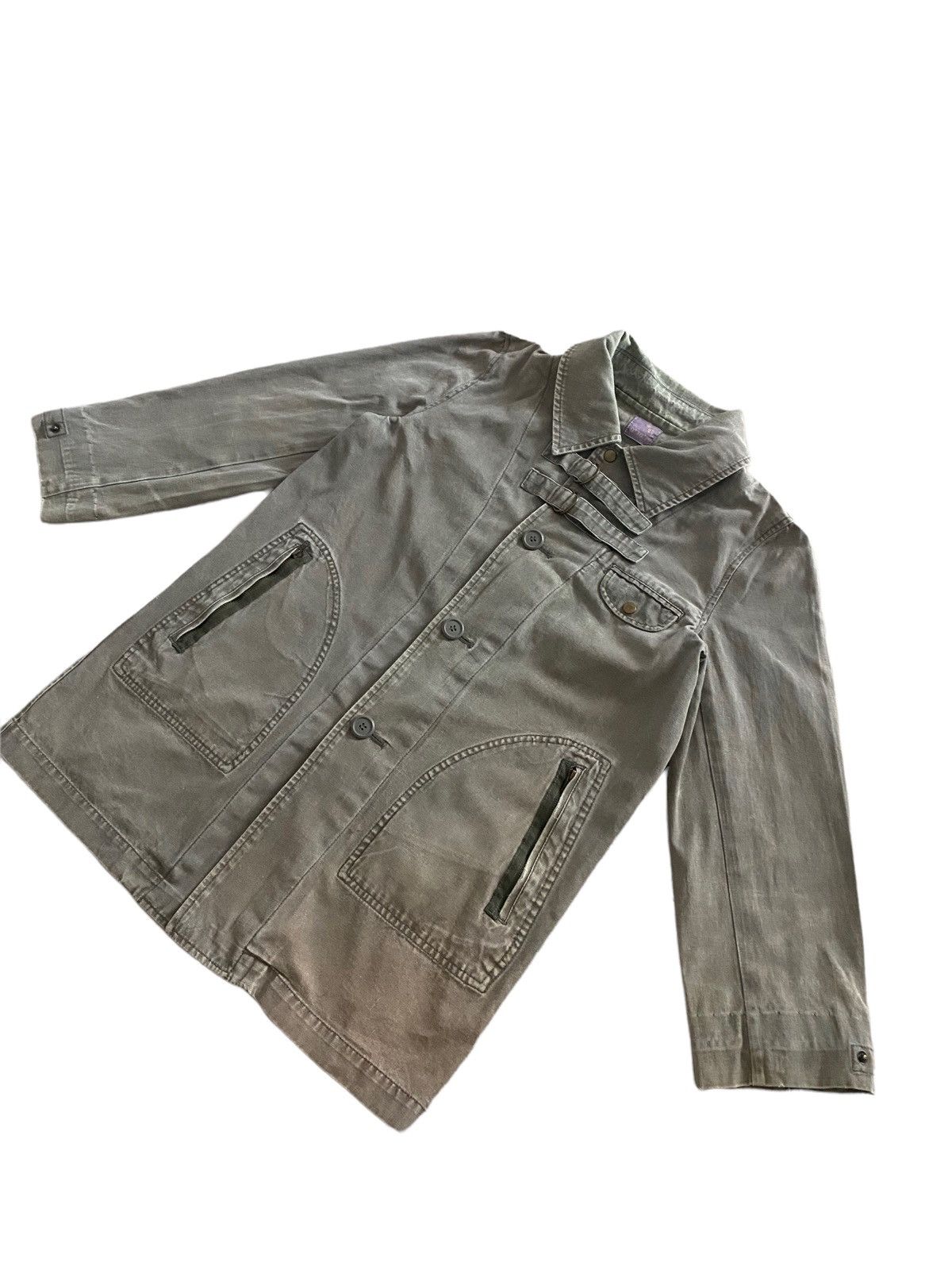 Japanese Brand × Seditionaries Q*TO*P olivier green Jacket Punk design nice style Size US M / EU 48-50 / 2 - 6 Thumbnail