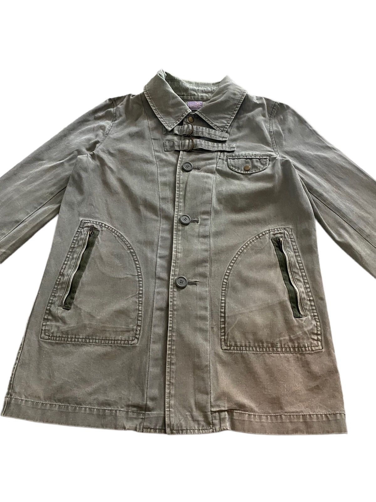 Japanese Brand × Seditionaries Q*TO*P olivier green Jacket Punk design nice style Size US M / EU 48-50 / 2 - 7 Thumbnail