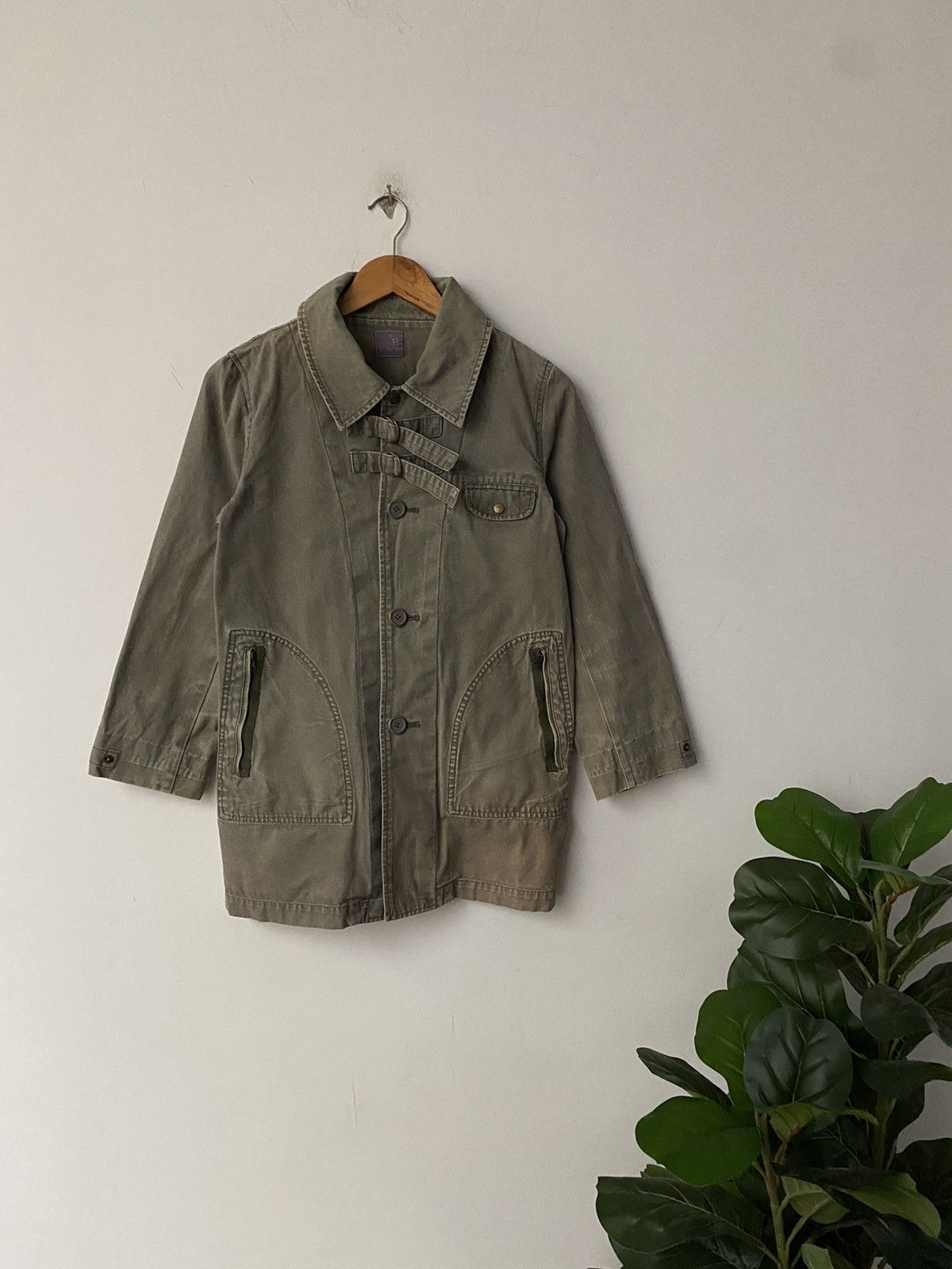 Japanese Brand × Seditionaries Q*TO*P olivier green Jacket Punk design nice style Size US M / EU 48-50 / 2 - 4 Thumbnail