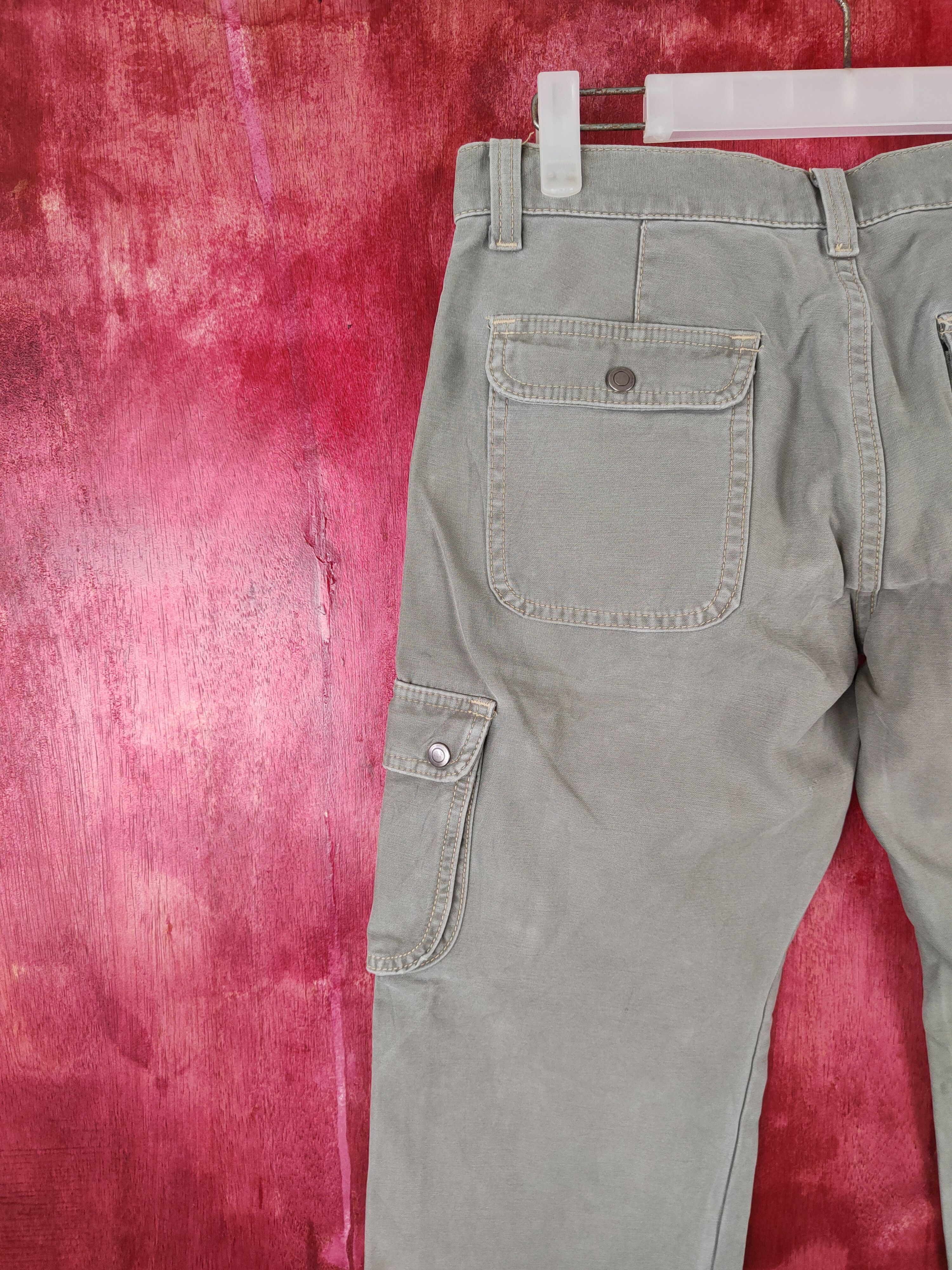 Fiorucci × Japanese Brand Fiorucci Gray Multi Pocket Tactical Cargo Pants #S509 Size US 30 / EU 46 - 8 Thumbnail