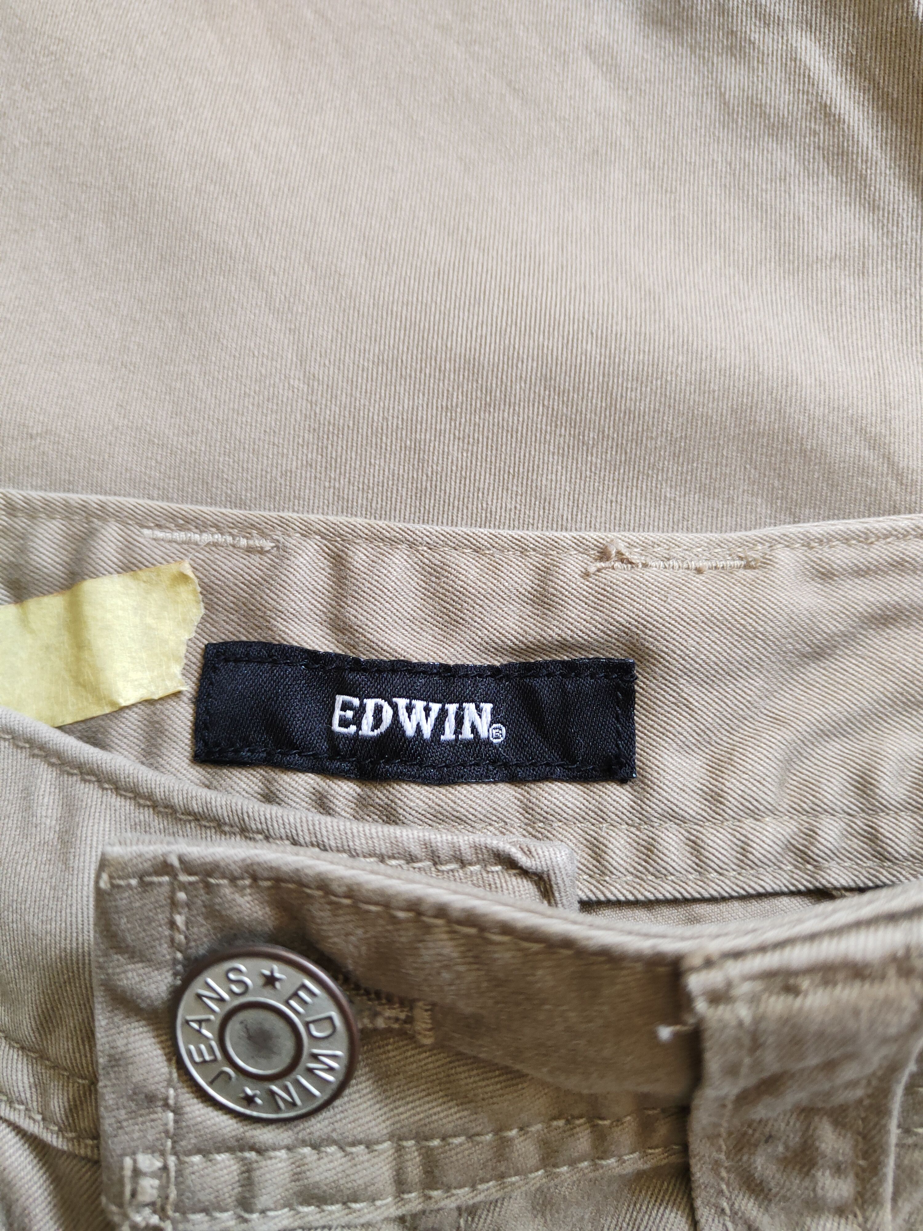 Japanese Brand Edwin® Brown Multi Pocket Tactical Cargo Pants #S508 Size US 28 / EU 44 - 13 Thumbnail
