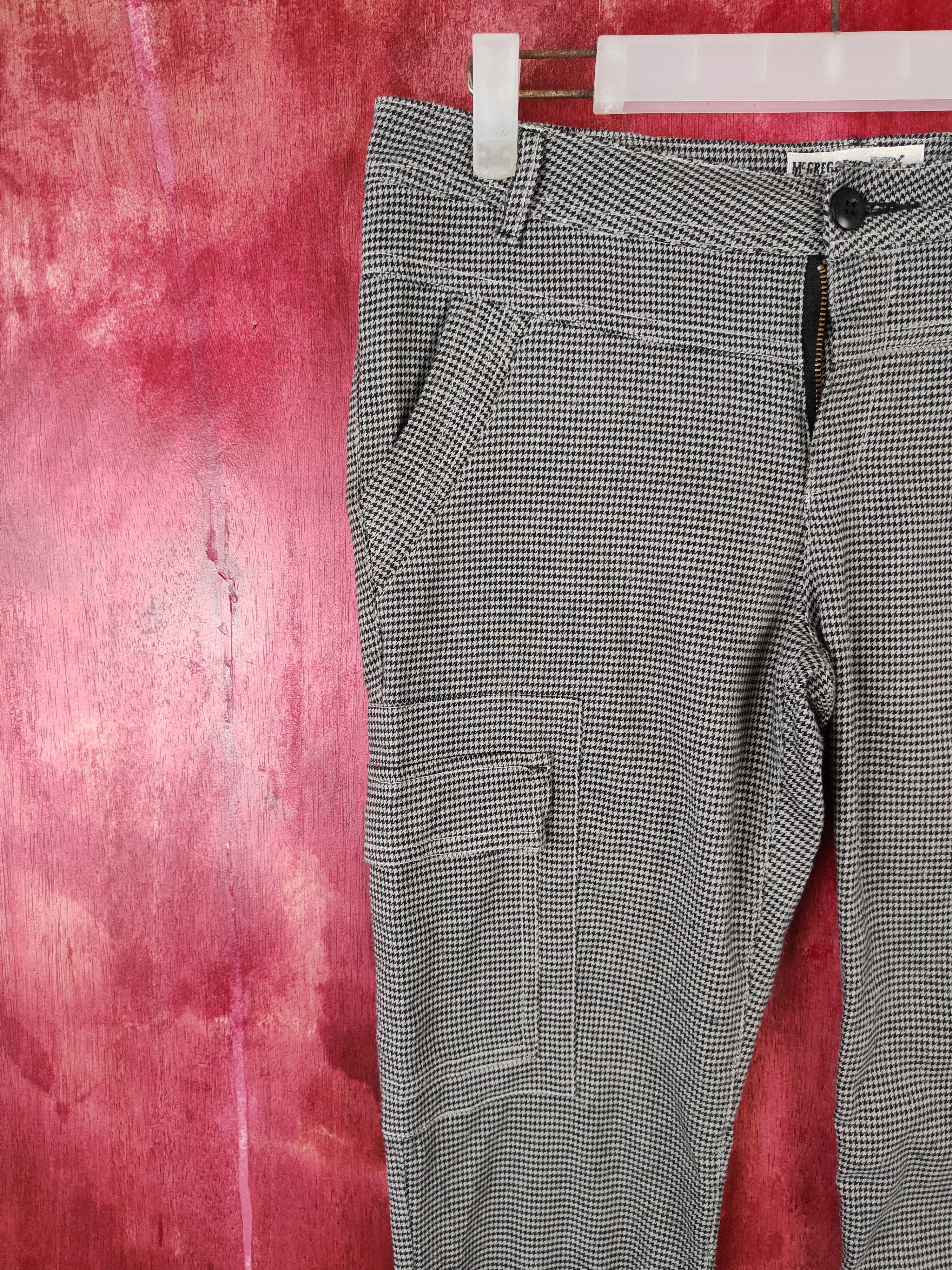 Japanese Brand × McGregor McGregor Black/White Multi Pocket Tactical Cargo Pants #S507 Size 30" / US 8 / IT 44 - 3 Thumbnail
