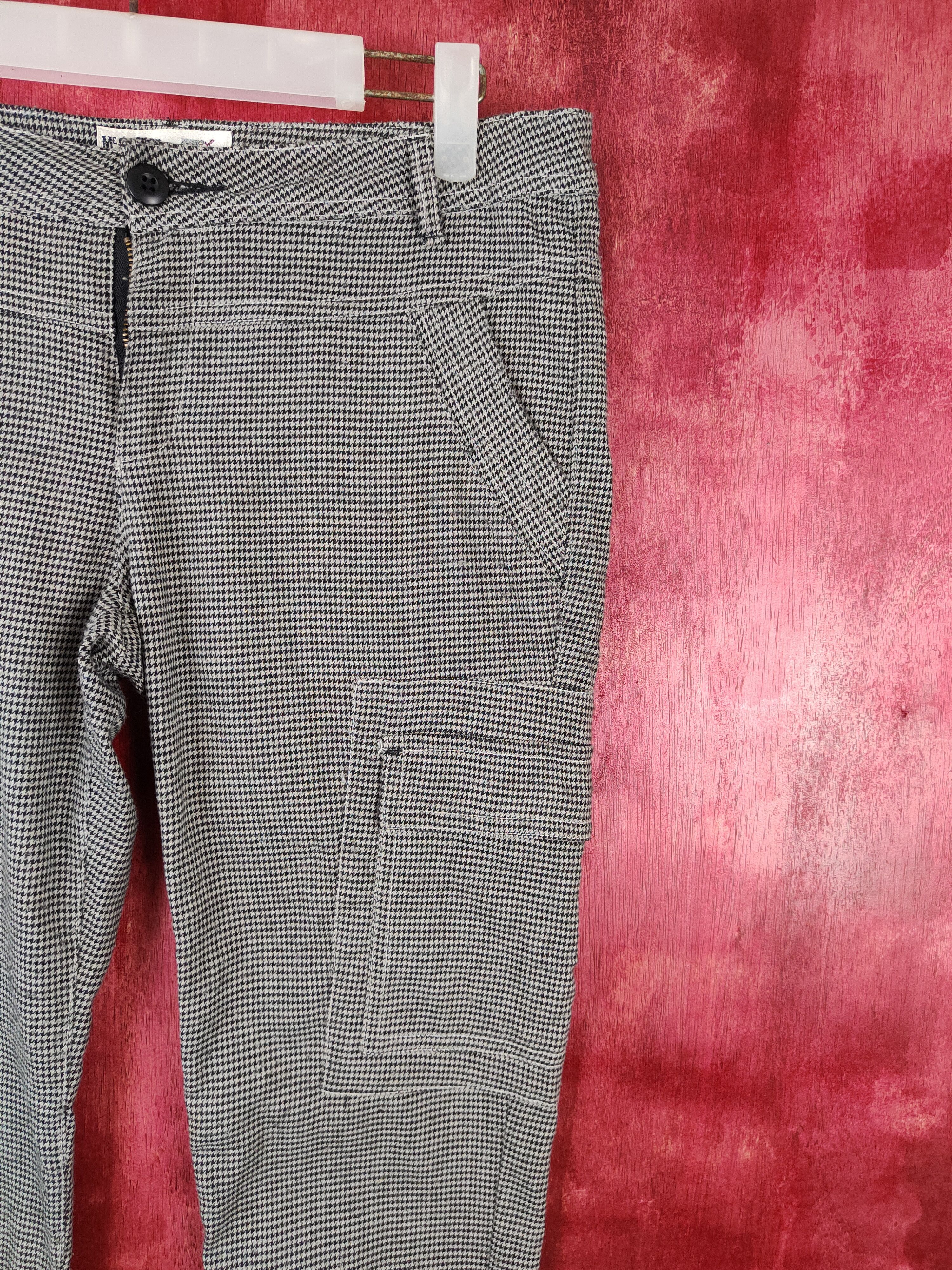 Japanese Brand × McGregor McGregor Black/White Multi Pocket Tactical Cargo Pants #S507 Size 30" / US 8 / IT 44 - 5 Thumbnail