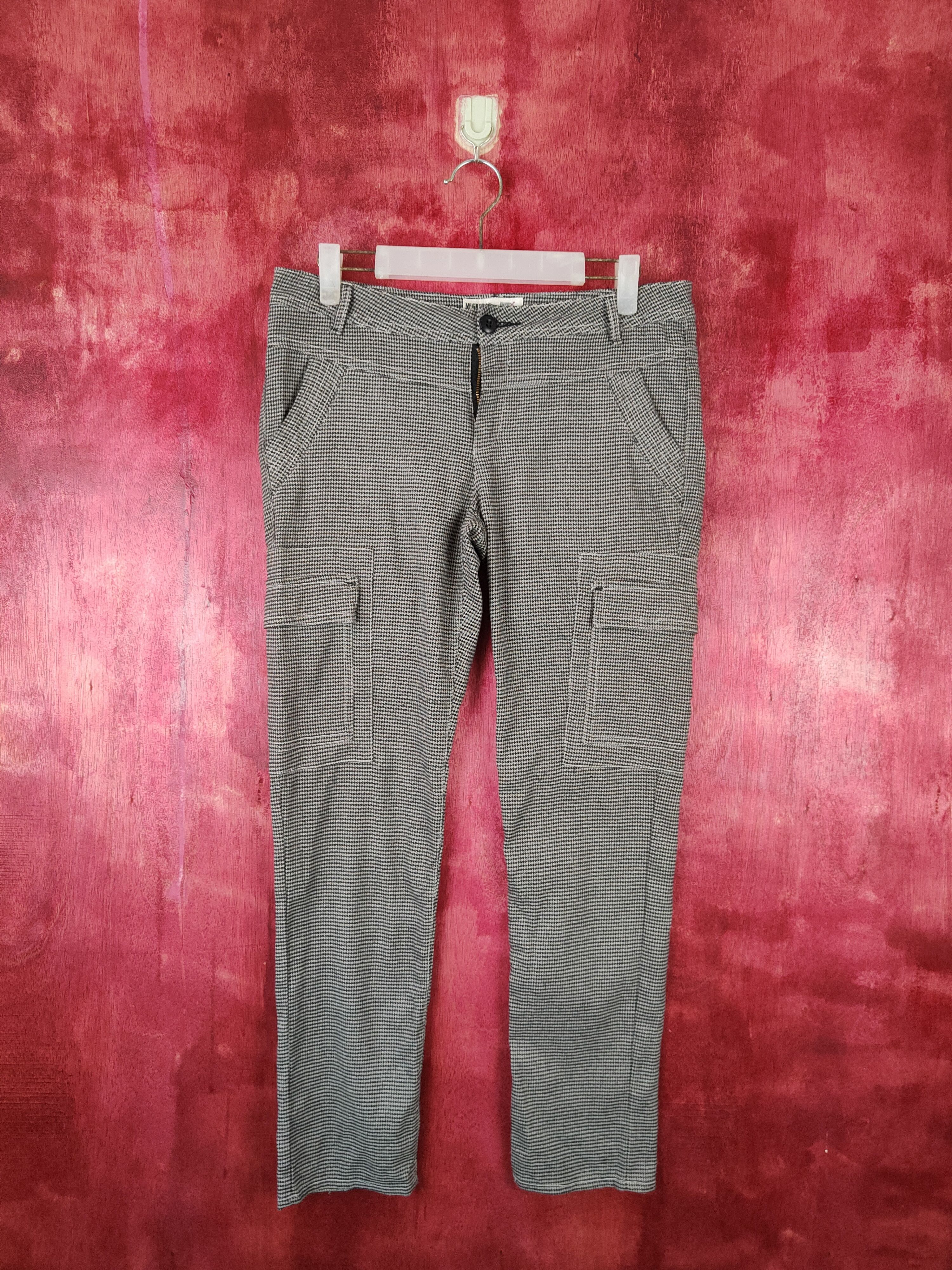 Japanese Brand × McGregor McGregor Black/White Multi Pocket Tactical Cargo Pants #S507 Size 30" / US 8 / IT 44 - 1 Thumbnail