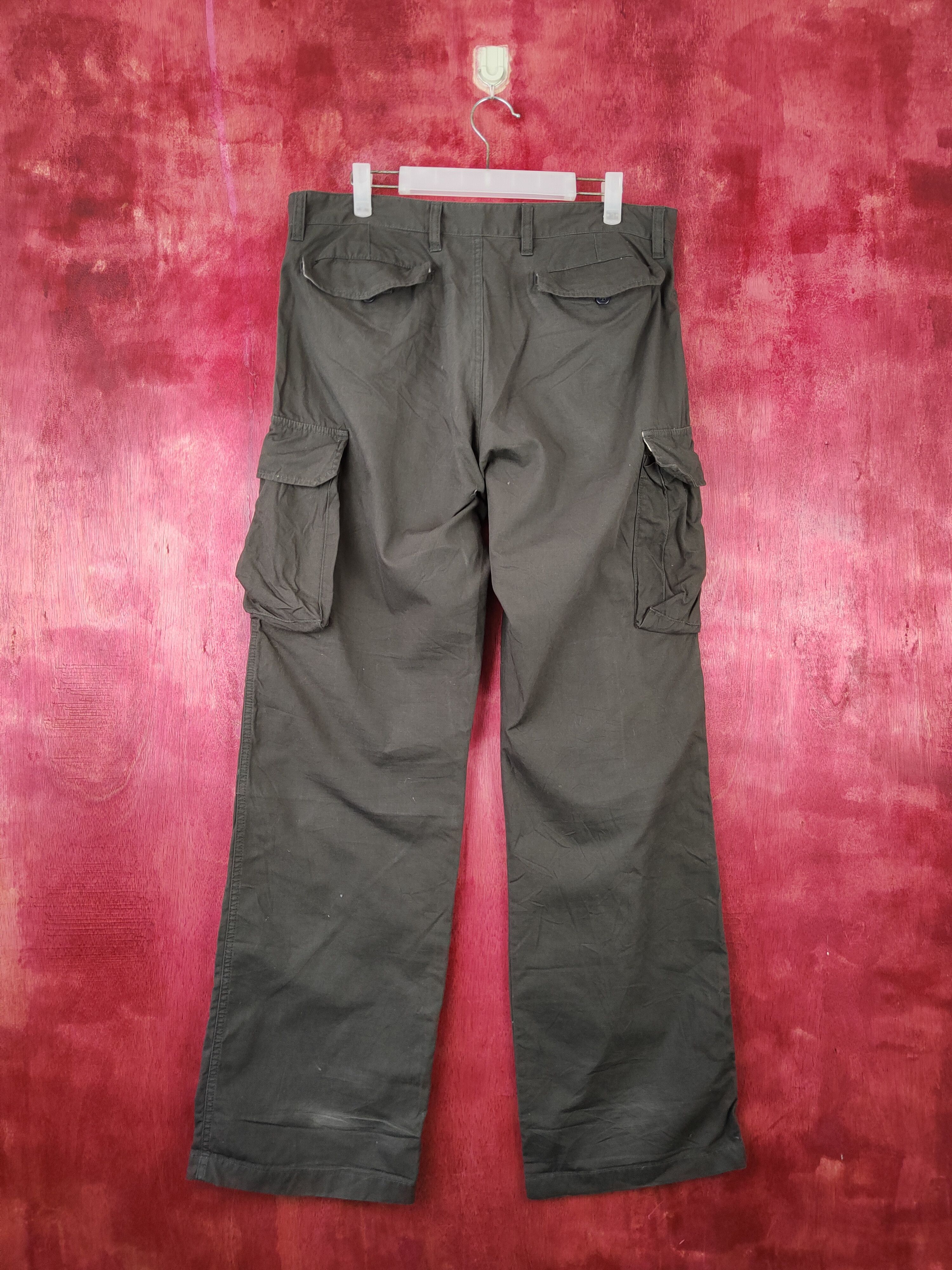 Japanese Brand Japanese Brand Black Multi Pocket Tactical Cargo Pants #S506 Size US 34 / EU 50 - 7 Thumbnail
