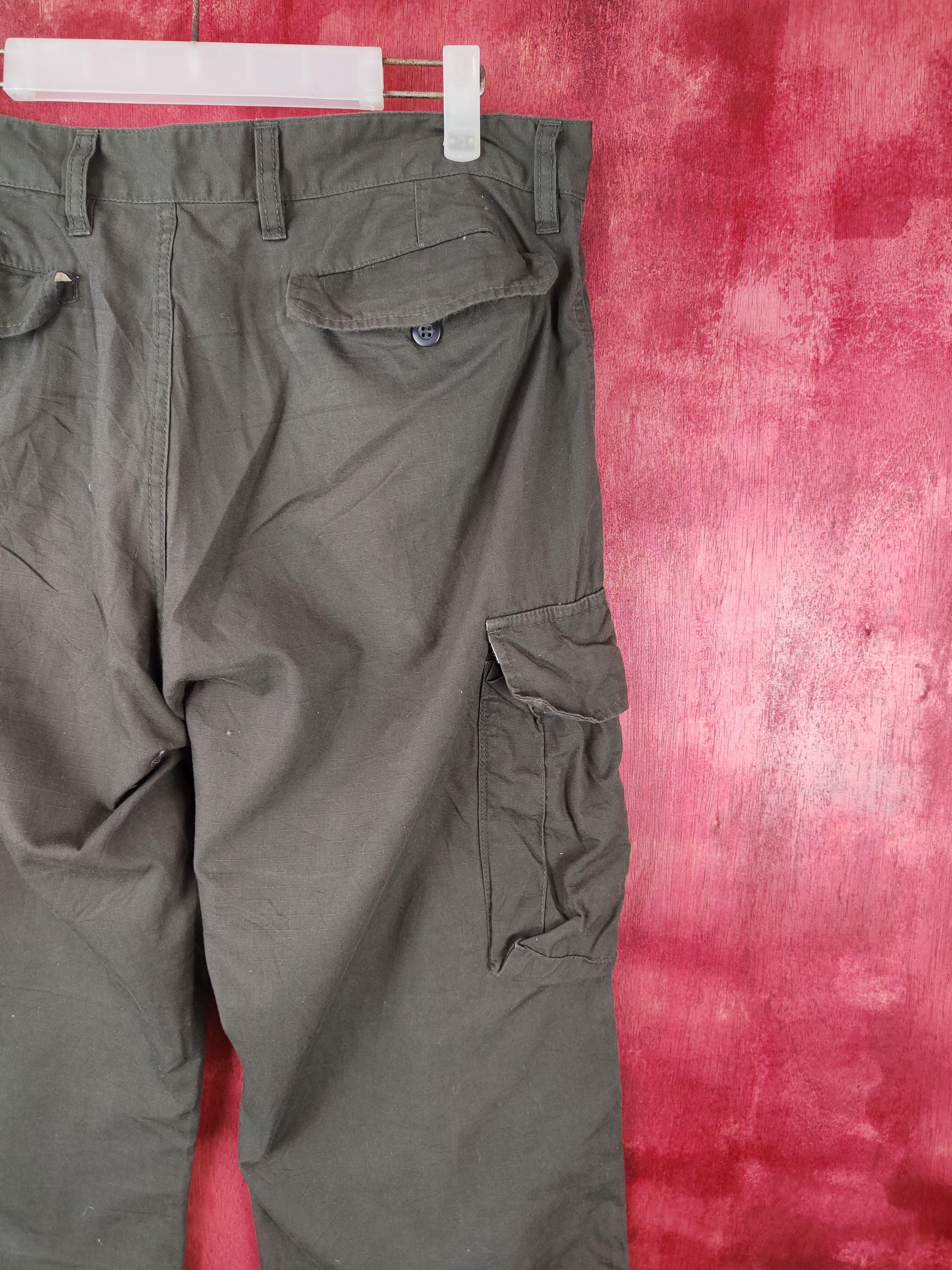 Japanese Brand Japanese Brand Black Multi Pocket Tactical Cargo Pants #S506 Size US 34 / EU 50 - 10 Thumbnail