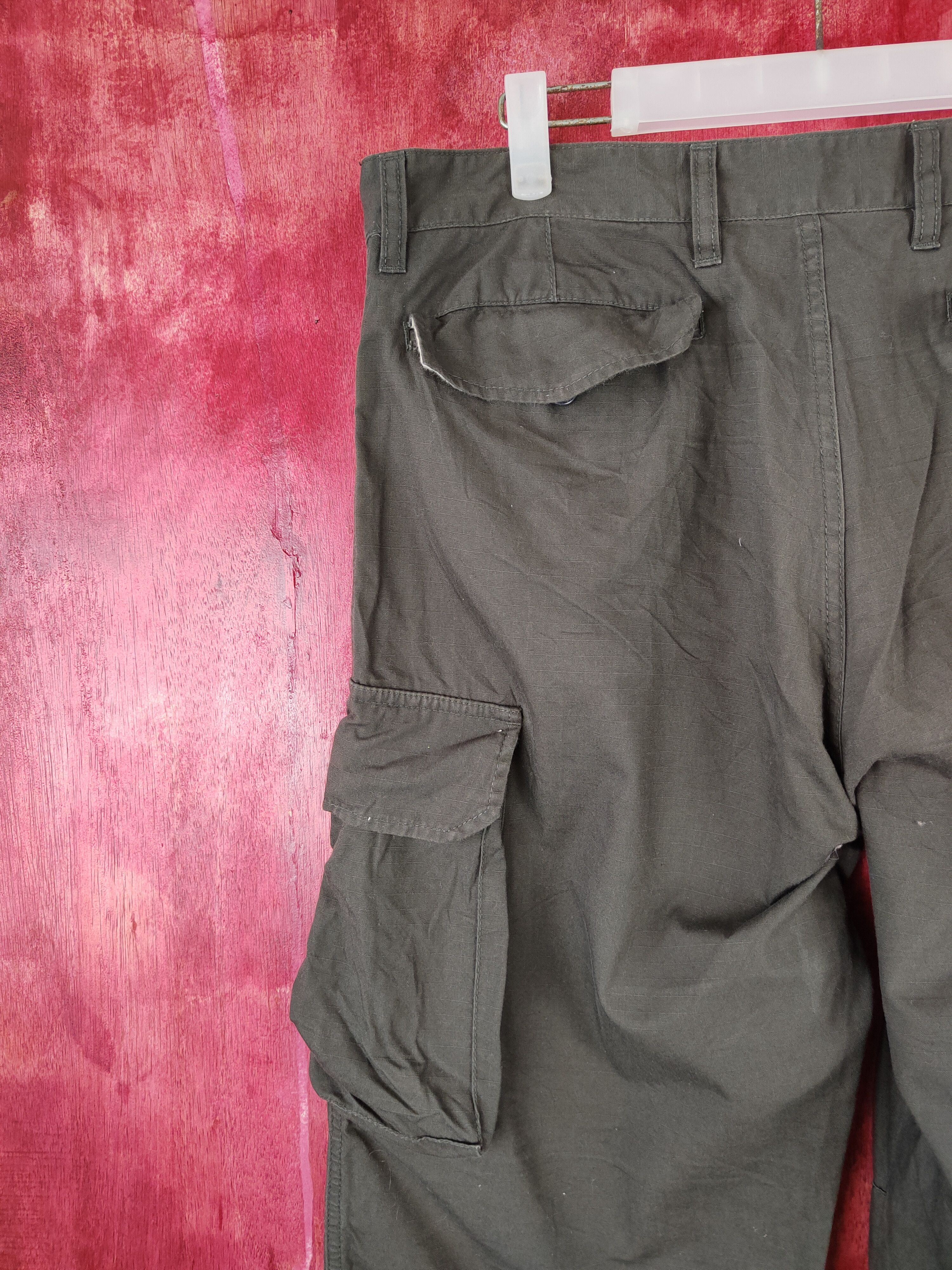 Japanese Brand Japanese Brand Black Multi Pocket Tactical Cargo Pants #S506 Size US 34 / EU 50 - 8 Thumbnail