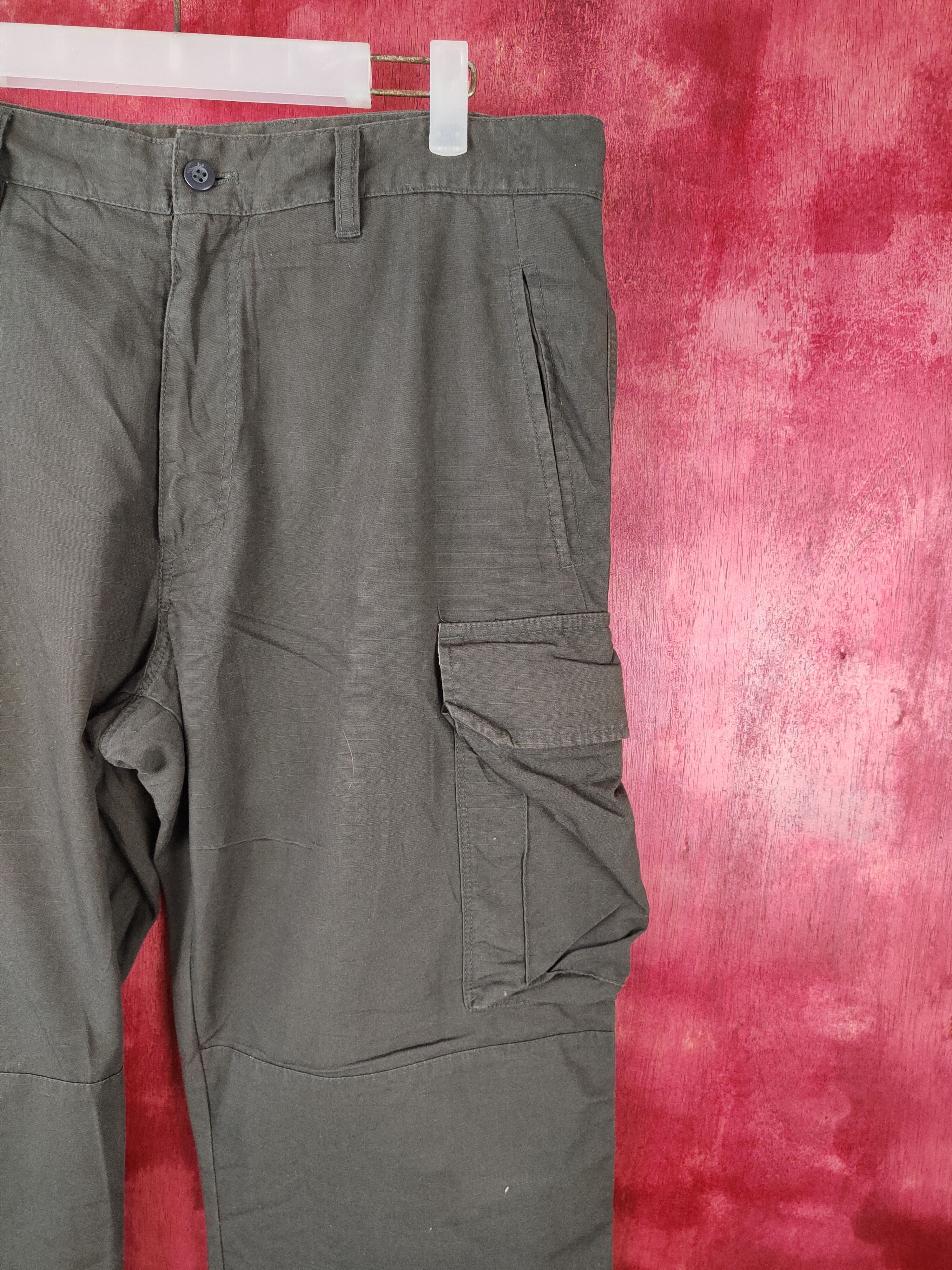 Japanese Brand Japanese Brand Black Multi Pocket Tactical Cargo Pants #S506 Size US 34 / EU 50 - 5 Thumbnail