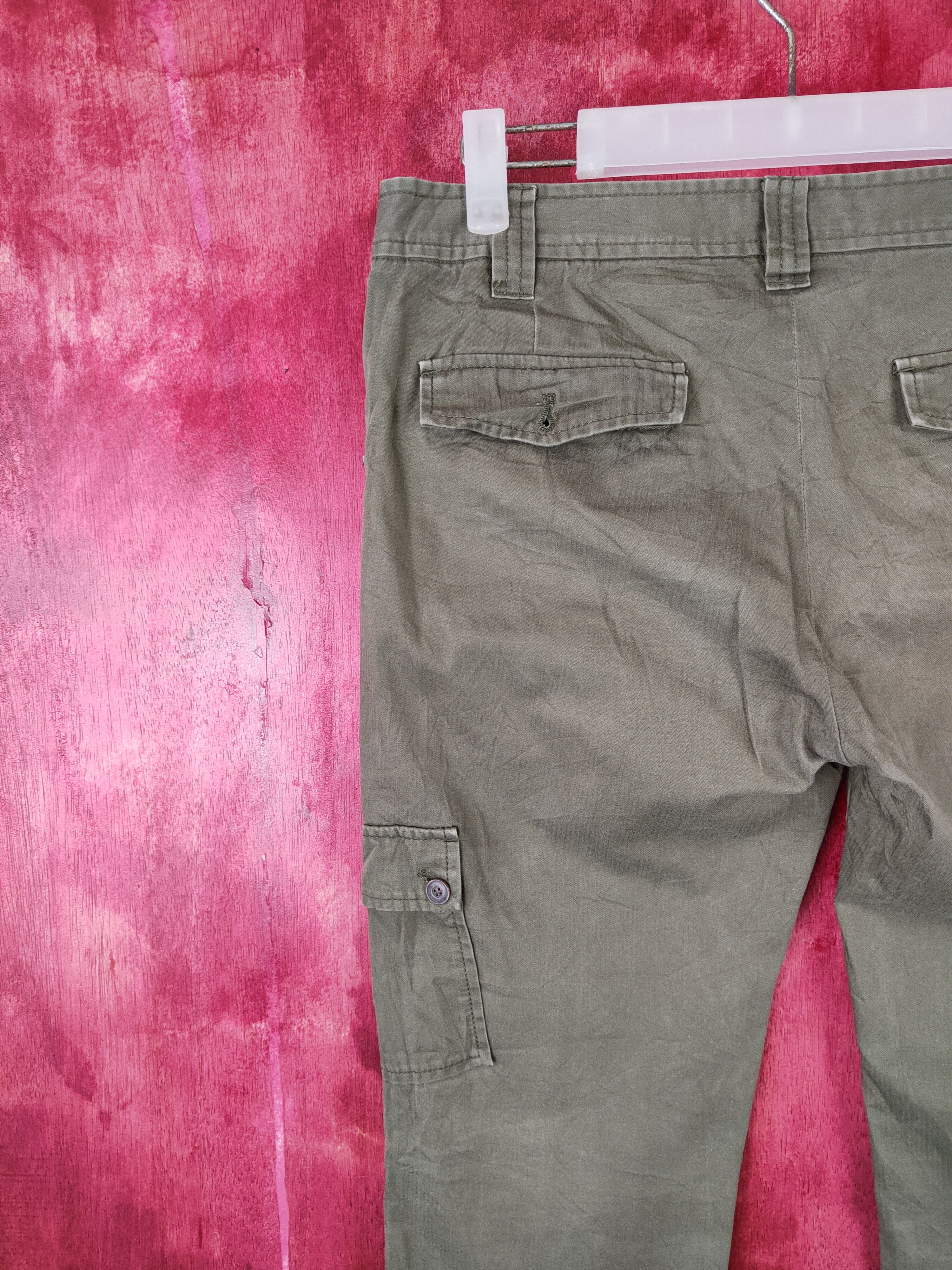 Japanese Brand × Vintage Human Woman Multi Pocket Tactical Cargo Pants #S504 Size 28" / US 6 / IT 42 - 8 Thumbnail
