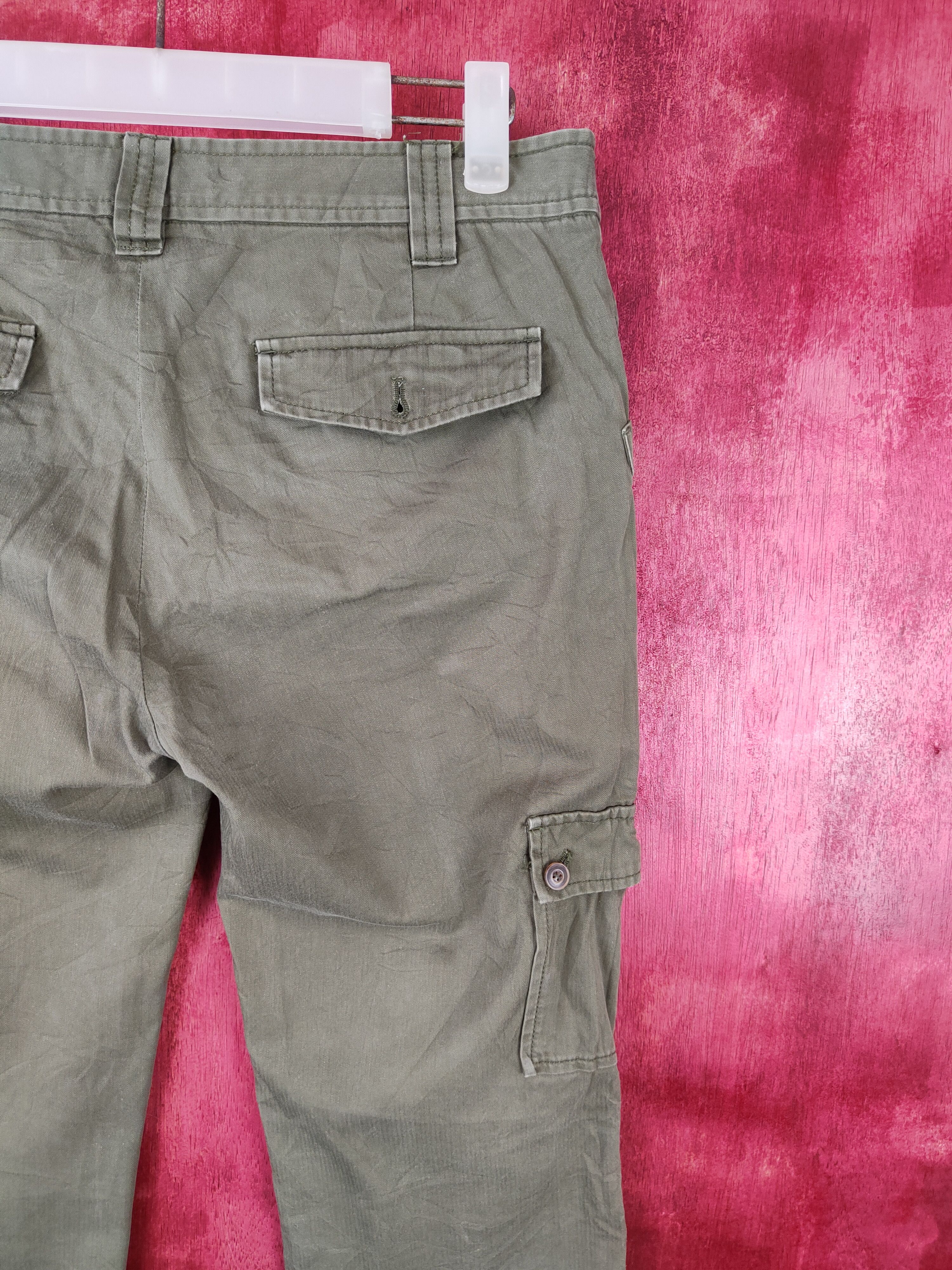 Japanese Brand × Vintage Human Woman Multi Pocket Tactical Cargo Pants #S504 Size 28" / US 6 / IT 42 - 10 Thumbnail