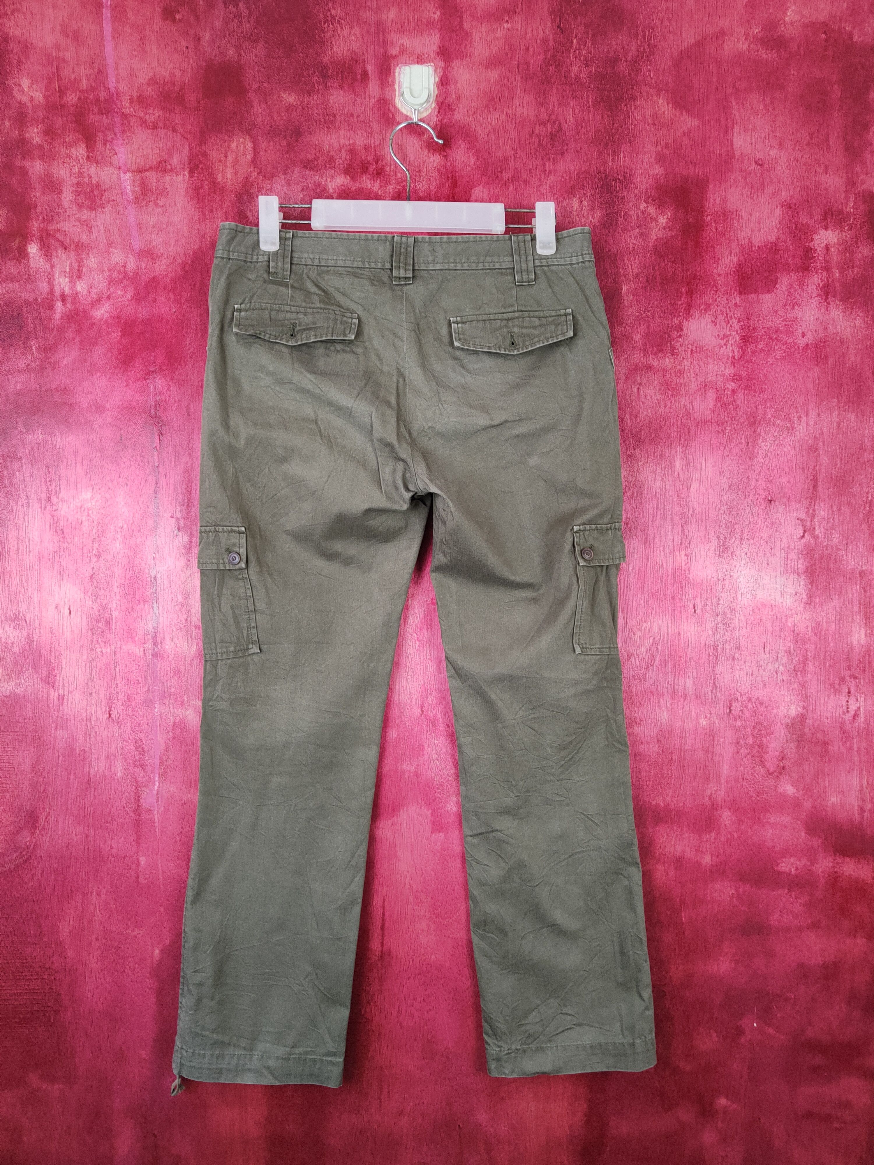 Japanese Brand × Vintage Human Woman Multi Pocket Tactical Cargo Pants #S504 Size 28" / US 6 / IT 42 - 7 Thumbnail