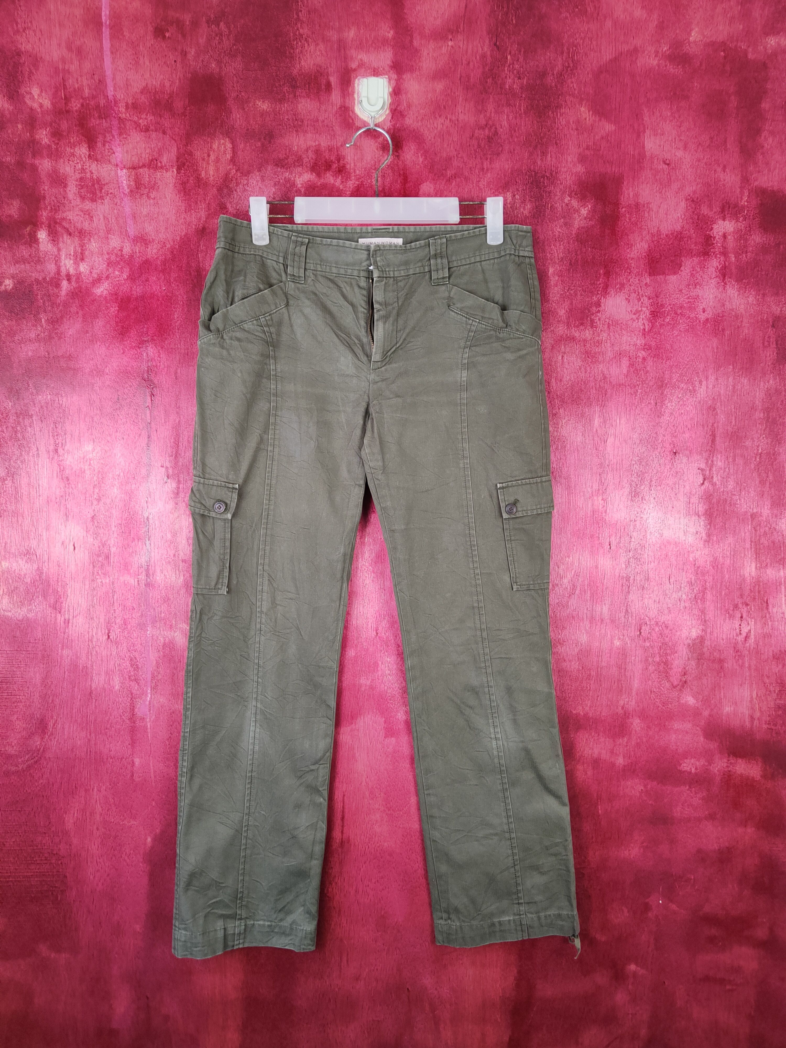 Japanese Brand × Vintage Human Woman Multi Pocket Tactical Cargo Pants #S504 Size 28" / US 6 / IT 42 - 1 Thumbnail