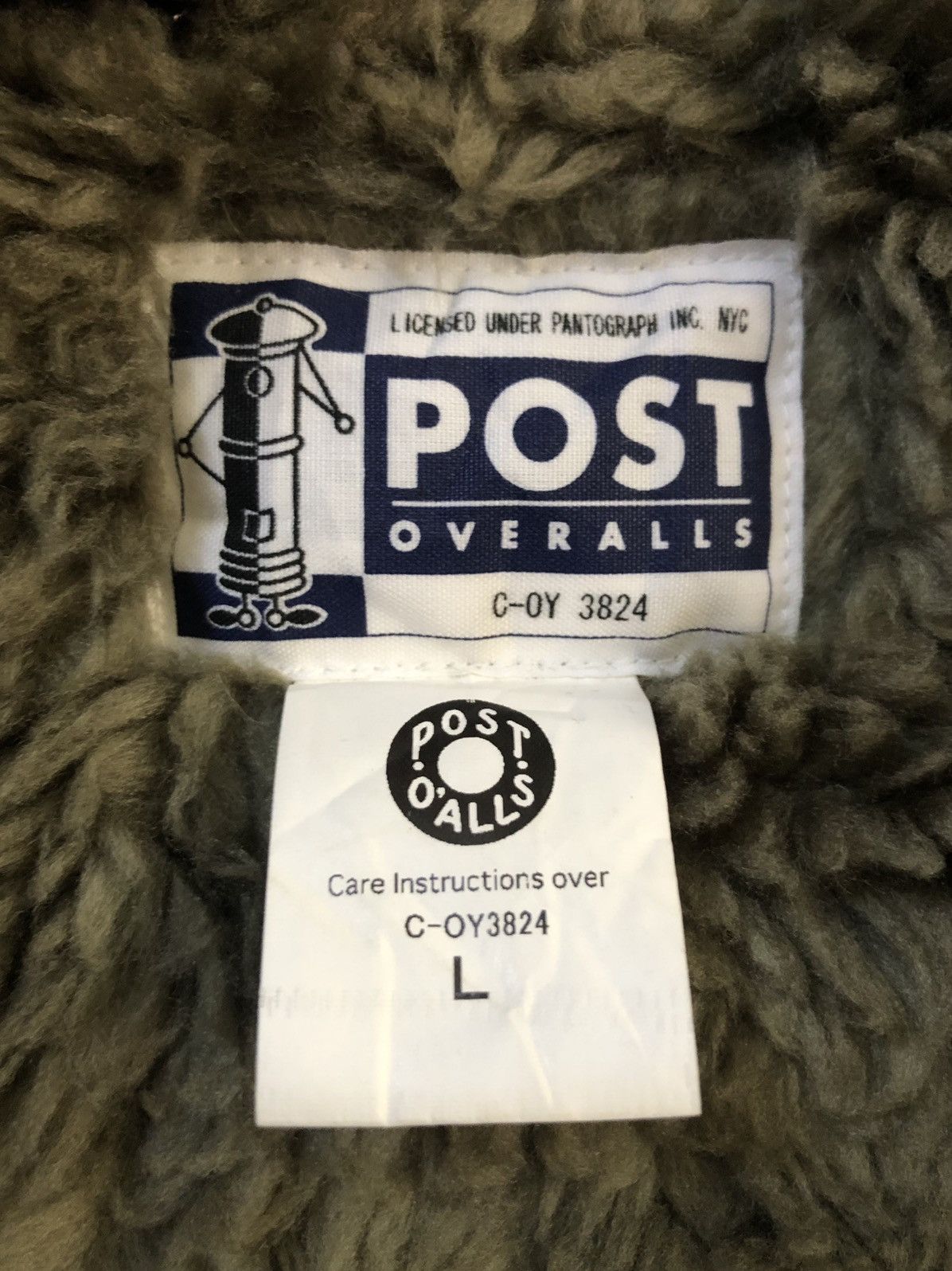 Post Overalls 2000s heavy b3 b-3 faux fur #A2 Size US L / EU 52-54 / 3 - 10 Thumbnail
