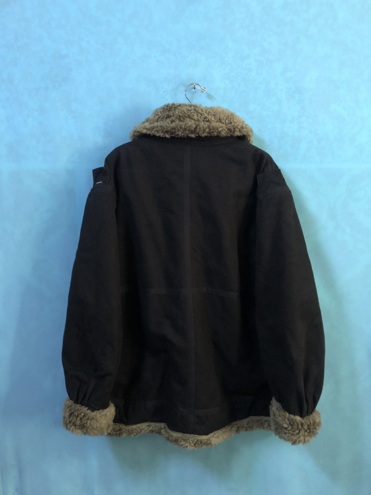 Post Overalls 2000s heavy b3 b-3 faux fur #A2 Size US L / EU 52-54 / 3 - 7 Thumbnail