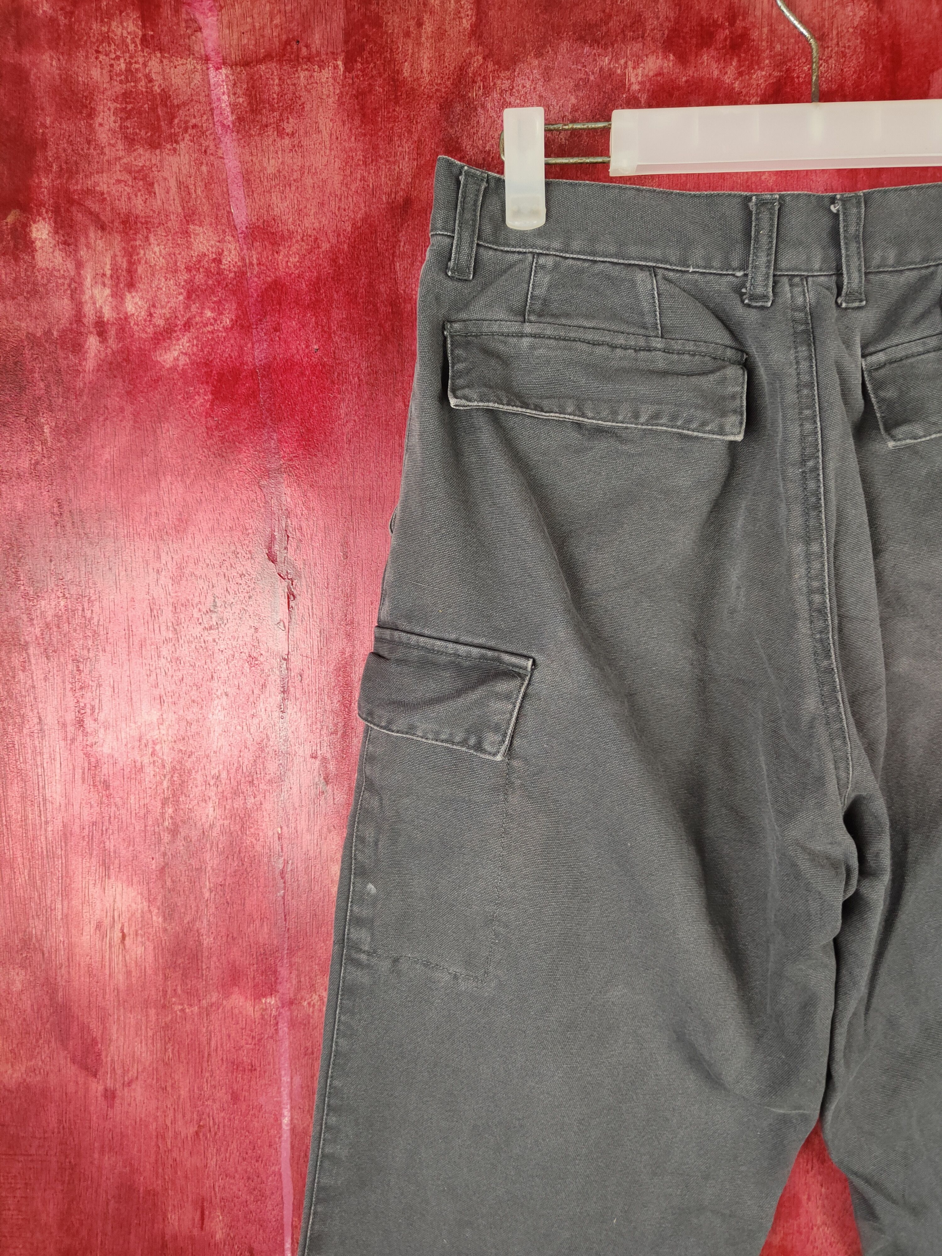Japanese Brand × Vintage Japan Dark Blue Multi Pocket Tactical Cargo Pants #S502 Size US 30 / EU 46 - 8 Thumbnail