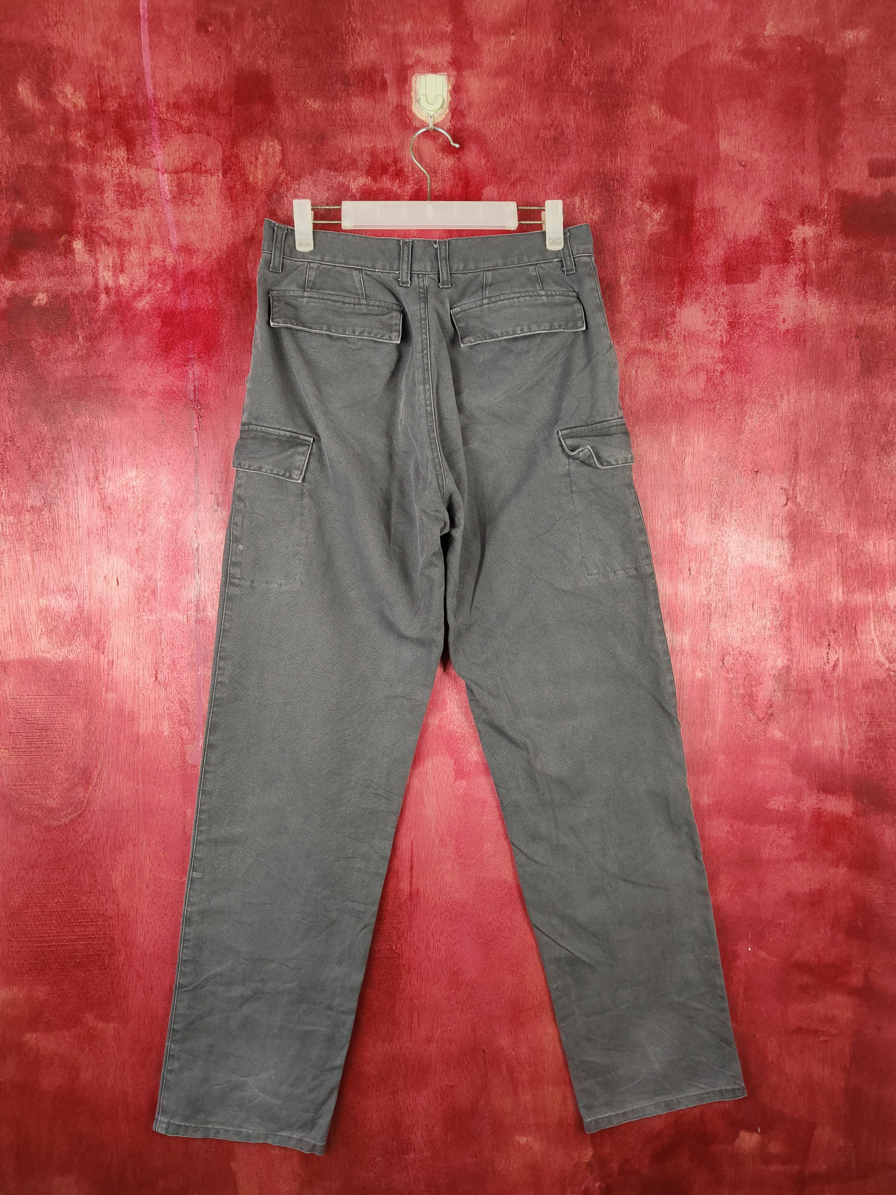 Japanese Brand × Vintage Japan Dark Blue Multi Pocket Tactical Cargo Pants #S502 Size US 30 / EU 46 - 7 Thumbnail