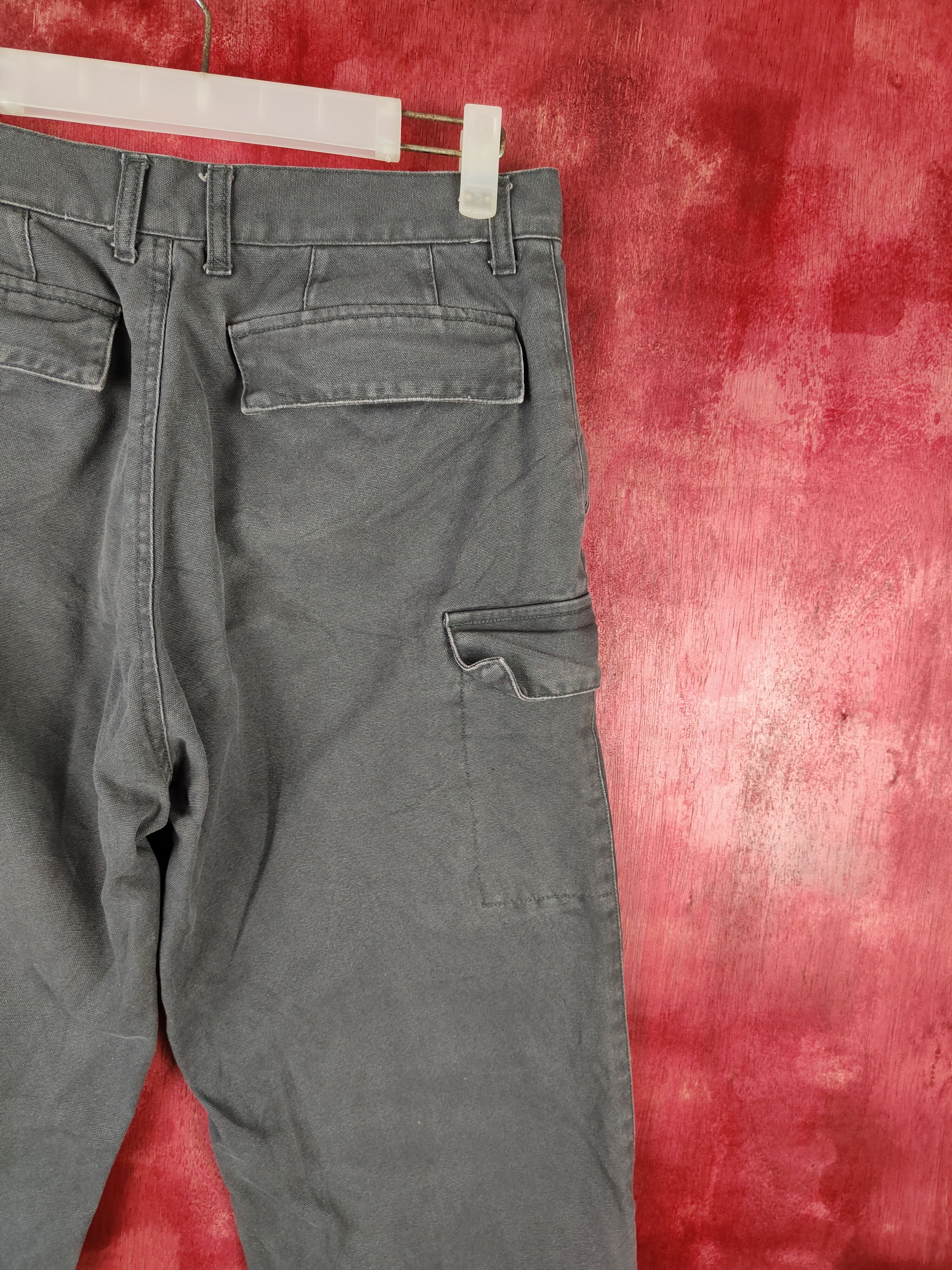 Japanese Brand × Vintage Japan Dark Blue Multi Pocket Tactical Cargo Pants #S502 Size US 30 / EU 46 - 10 Thumbnail