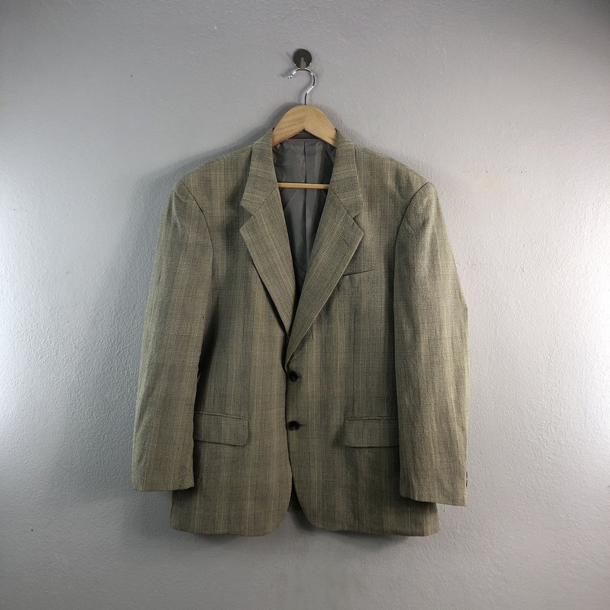 Stanley Blacker Checkered Wool Menswear Ivy Outfits Coat