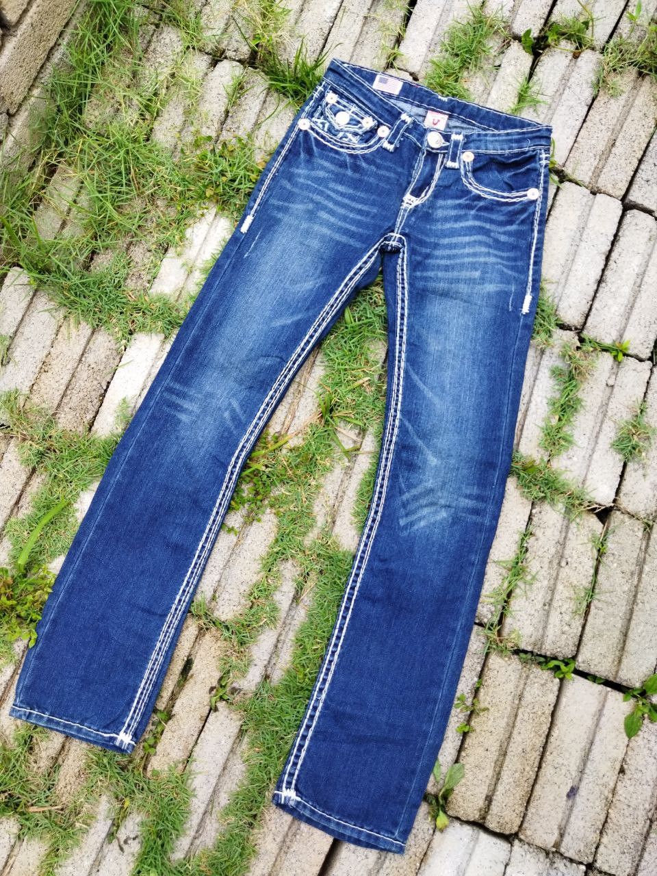 True Religion True Religion Billy Super T Jeans Size 26" / US 2 / IT 38 - 4 Thumbnail