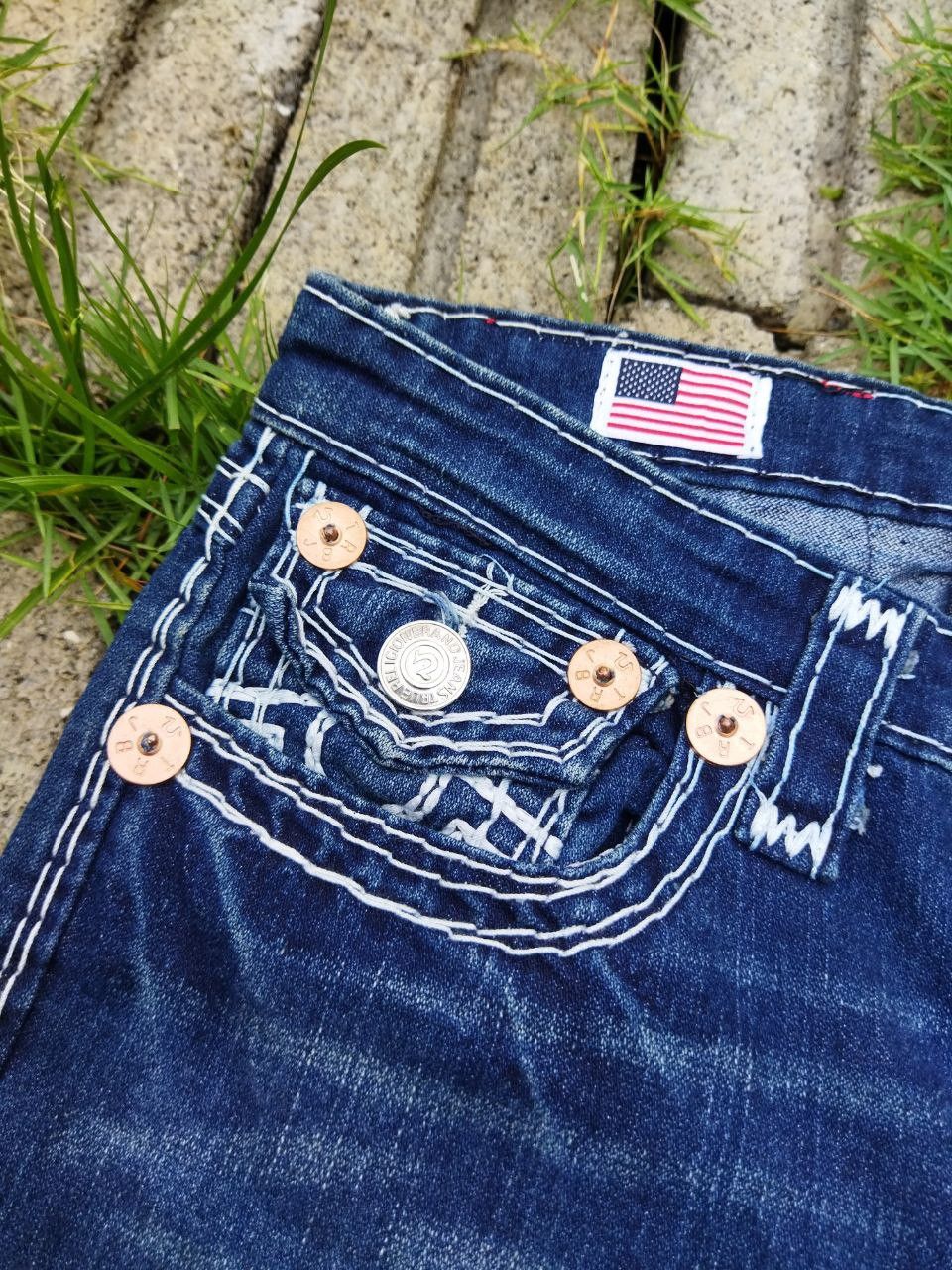 True Religion True Religion Billy Super T Jeans Size 26" / US 2 / IT 38 - 6 Thumbnail