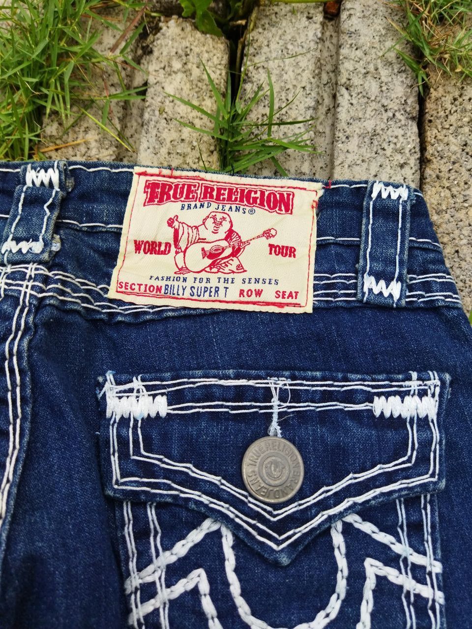 True Religion True Religion Billy Super T Jeans Size 26" / US 2 / IT 38 - 10 Thumbnail