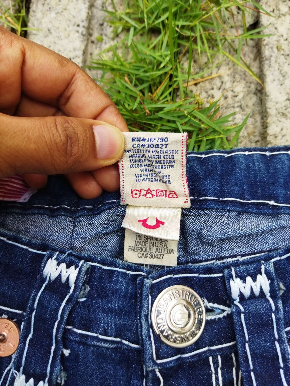 True Religion True Religion Billy Super T Jeans Size 26" / US 2 / IT 38 - 8 Thumbnail