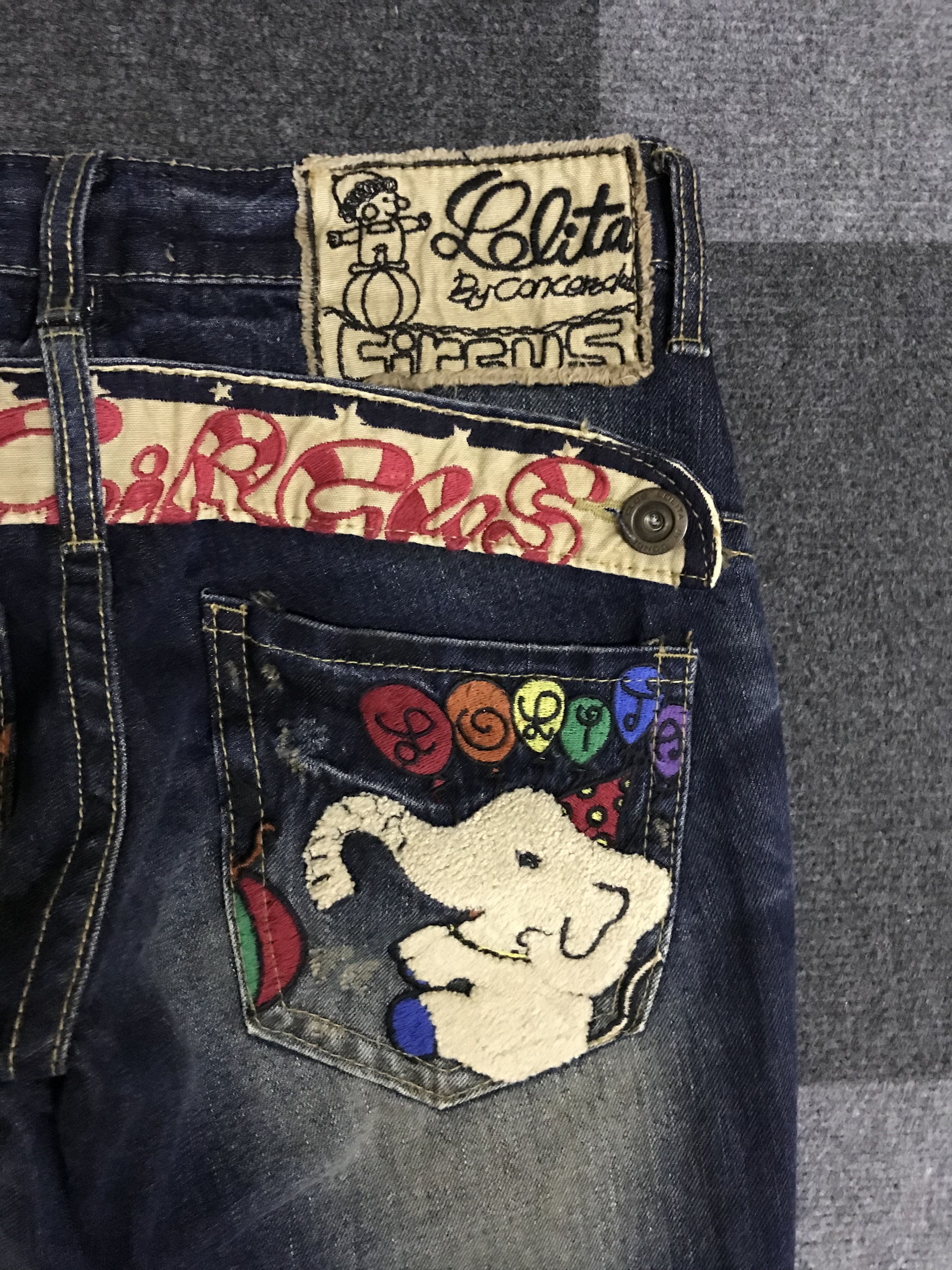 Seditionaries W4 LOLITA X CONCERODEZ CIRCUS Jeans Size 29" - 12 Thumbnail