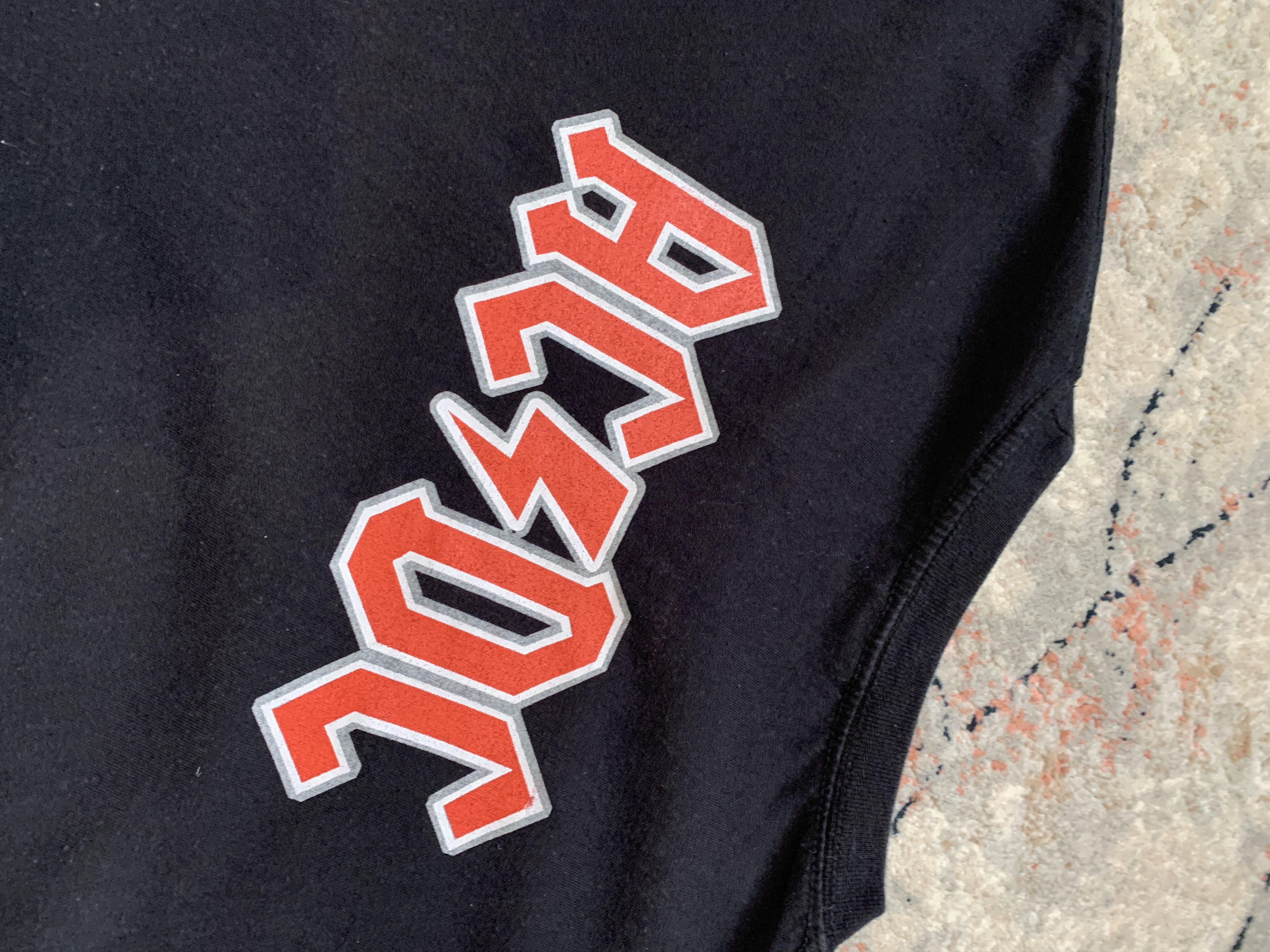 Vintage AC/DC Public Enemy Vintage T-Shirt Designed By USA Size US XL / EU 56 / 4 - 9 Thumbnail