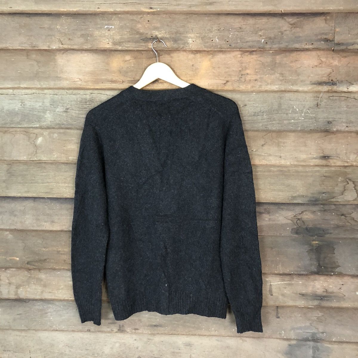 Homespun Knitwear × Japanese Brand Gu Black Patterned knitwear Cardigans #5065 Size US M / EU 48-50 / 2 - 9 Thumbnail