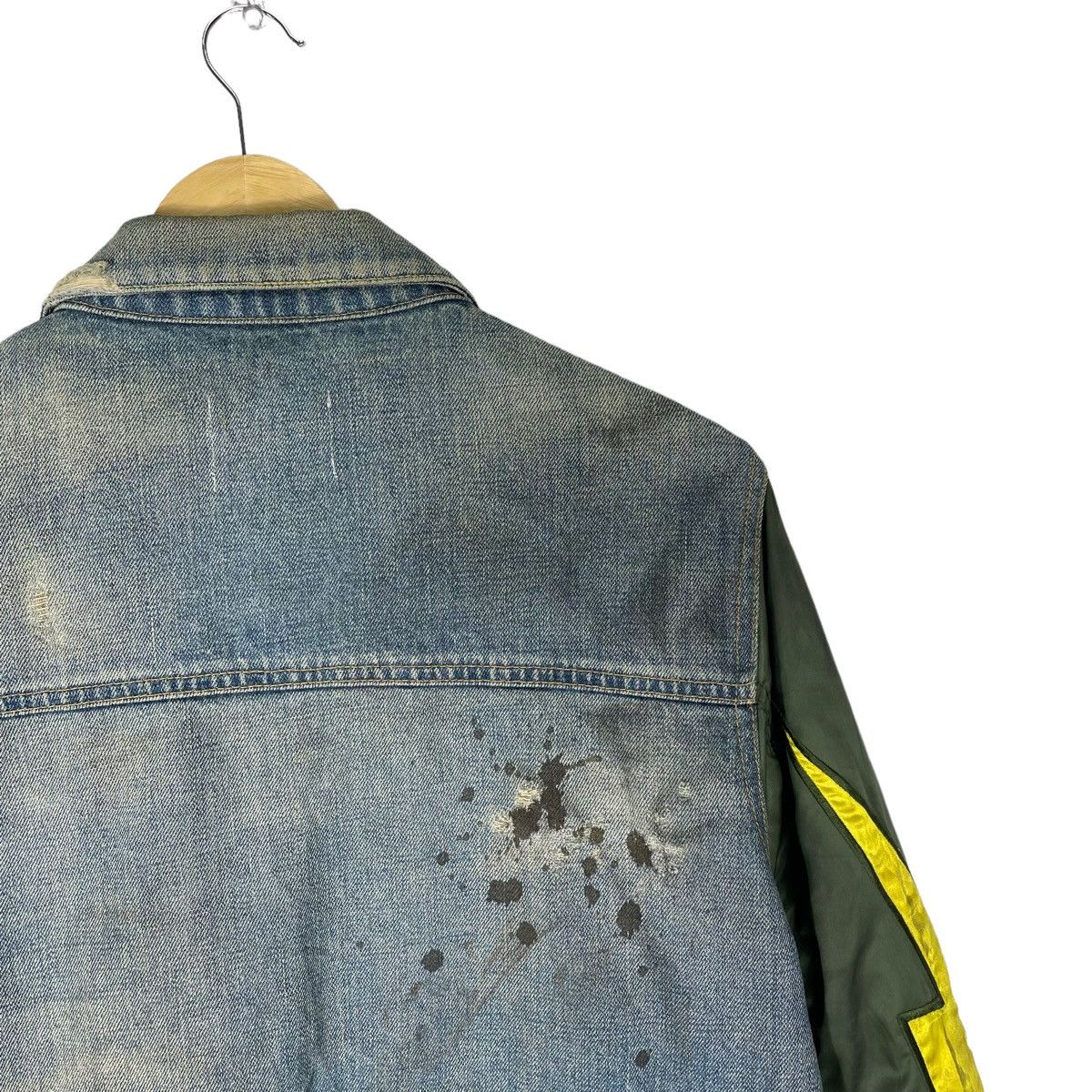 Japanese Brand × WHIZ LIMITED ☀️WHIZ LIMITED JAPAN LUMP DENIM ZIPPER JACKET Size US M / EU 48-50 / 2 - 11 Thumbnail