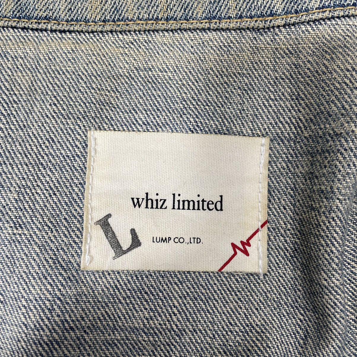 Japanese Brand × WHIZ LIMITED ☀️WHIZ LIMITED JAPAN LUMP DENIM ZIPPER JACKET Size US M / EU 48-50 / 2 - 15 Thumbnail