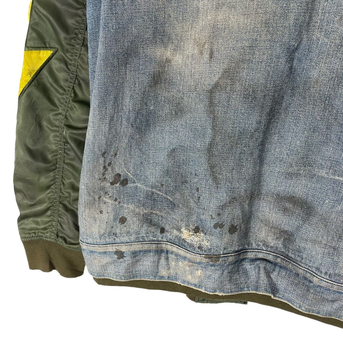 Japanese Brand × WHIZ LIMITED ☀️WHIZ LIMITED JAPAN LUMP DENIM ZIPPER JACKET Size US M / EU 48-50 / 2 - 10 Thumbnail