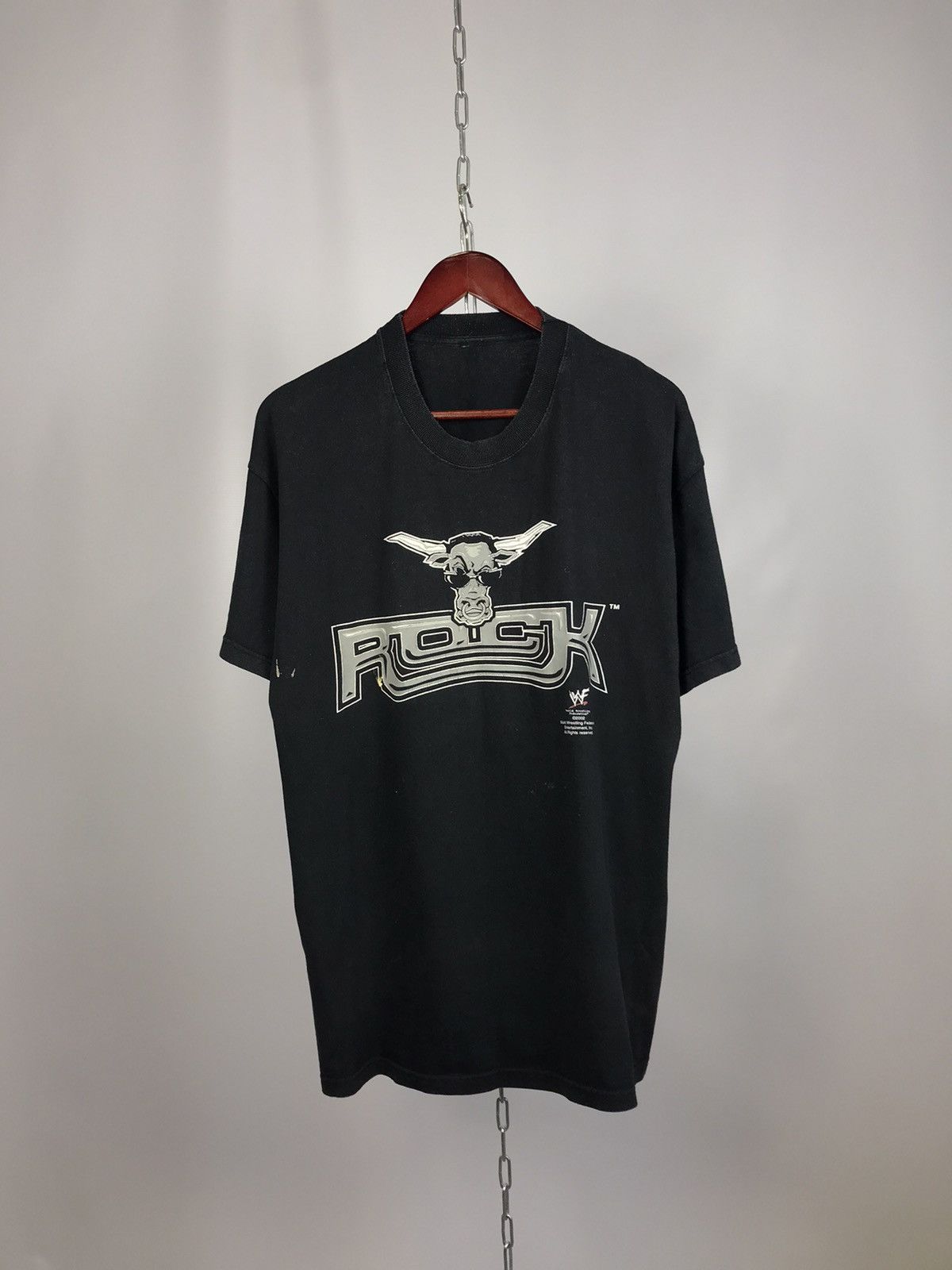 WWE Rock 2004 wwe wwf T-shirts band tee Size US L / EU 52-54 / 3 - 1 Thumbnail