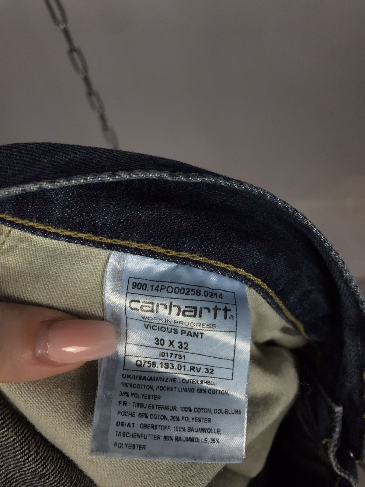 Carhartt Carhartt pants denim jeans streetwear Size US 30 / EU 46 - 4 Thumbnail