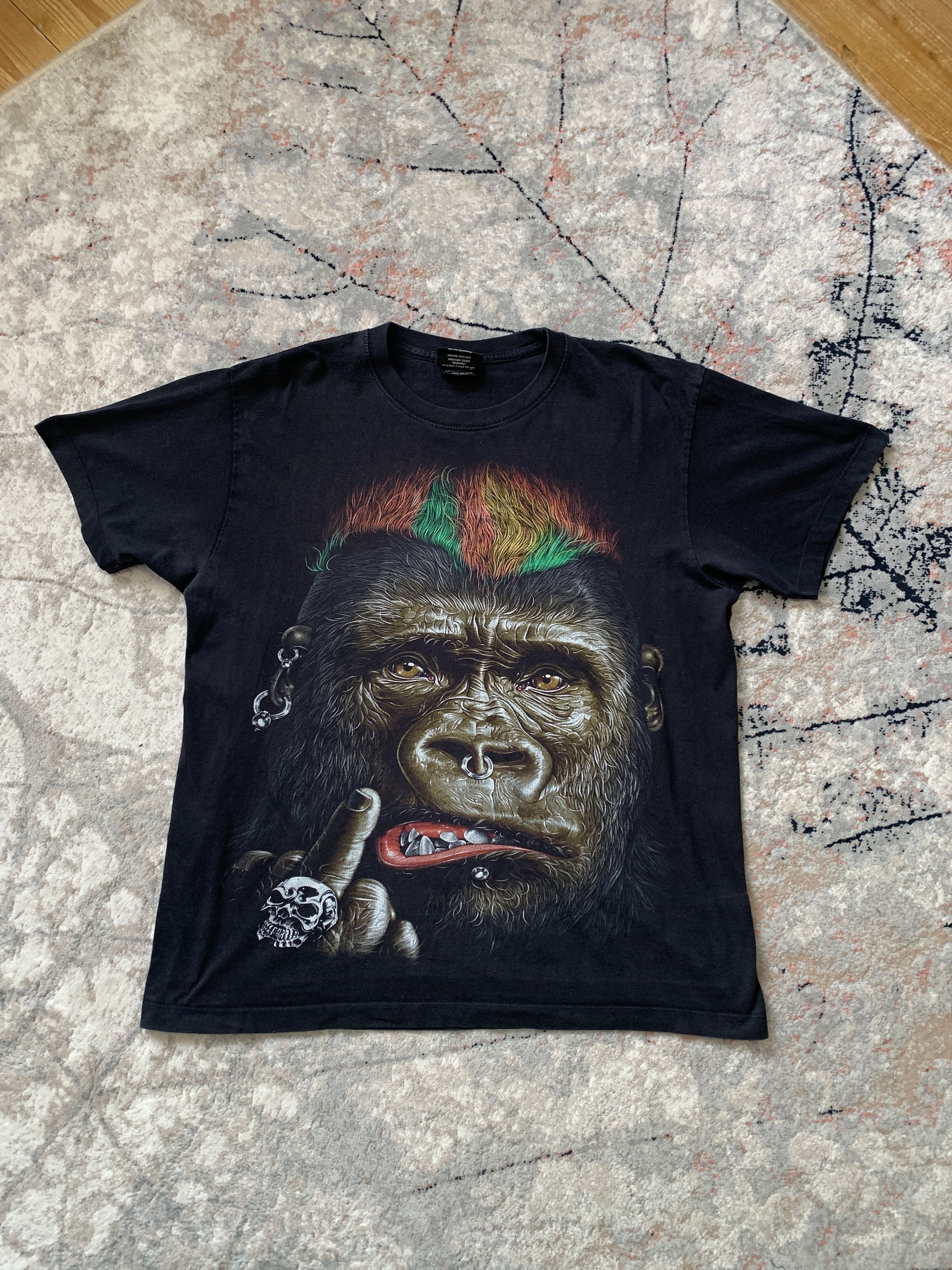 Other Vintage Monkey Rook Chang T-Shirt Size US L / EU 52-54 / 3 - 1 Thumbnail