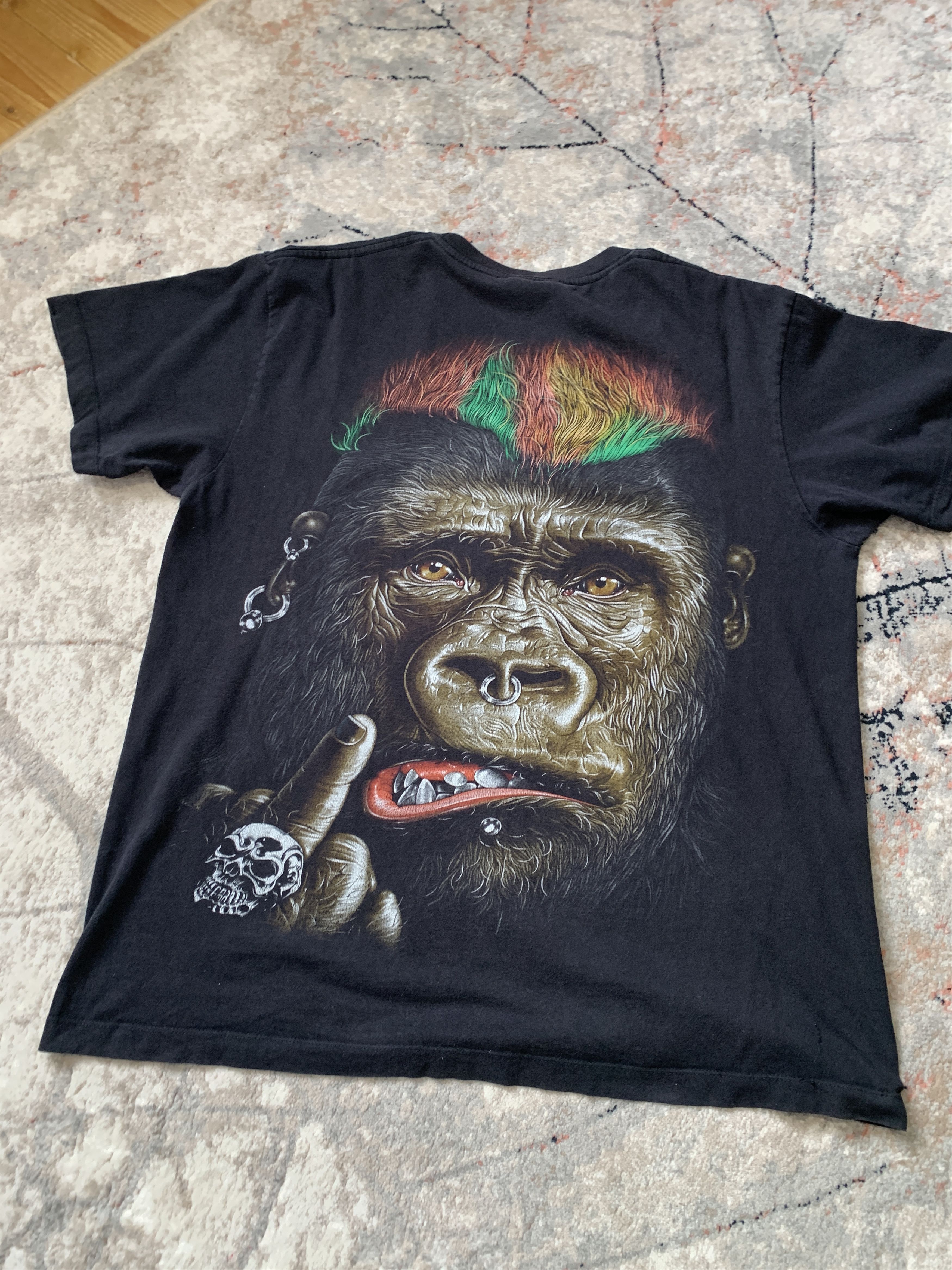 Other Vintage Monkey Rook Chang T-Shirt Size US L / EU 52-54 / 3 - 8 Thumbnail