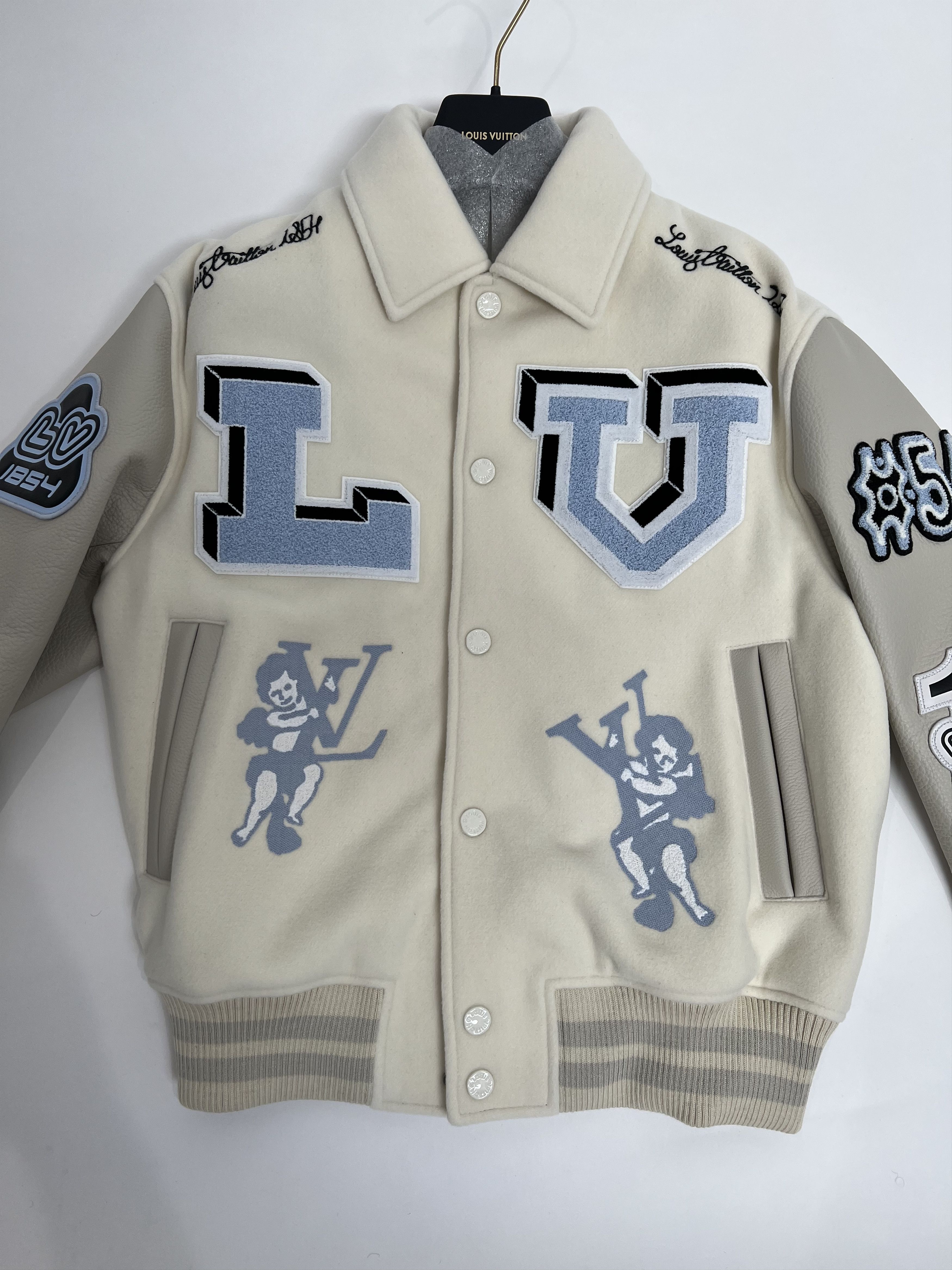 FW22 Louis Vuitton Varsity Jacket