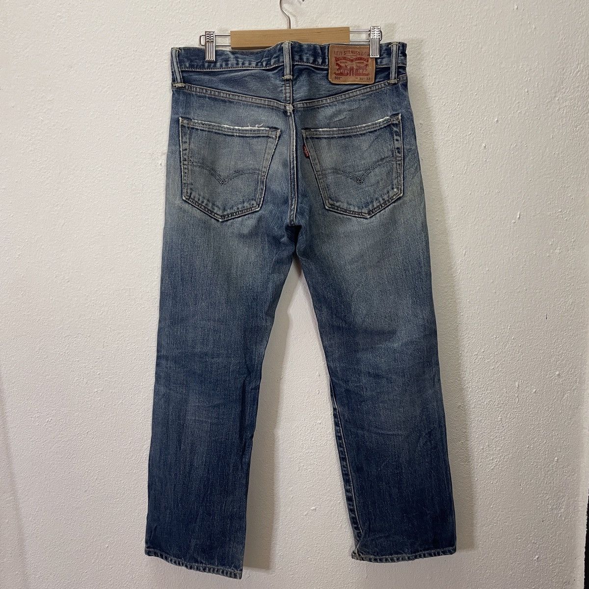 Levi's Vintage Levis 502 Distressed Denim Jeans Size US 32 / EU 48 - 7 Thumbnail