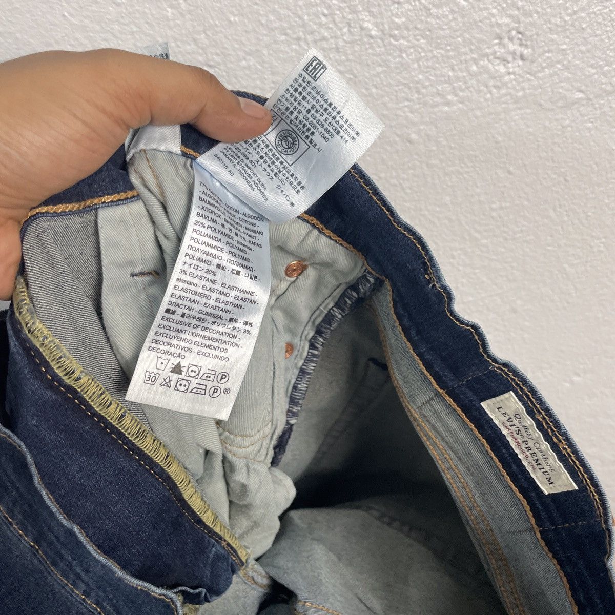 Levi's Vintage Levis Big E Denim Jeans Size US 34 / EU 50 - 7 Thumbnail