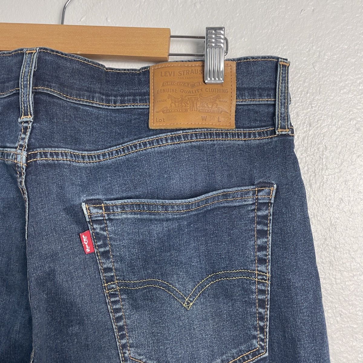 Levi's Vintage Levis Big E Denim Jeans Size US 34 / EU 50 - 9 Thumbnail