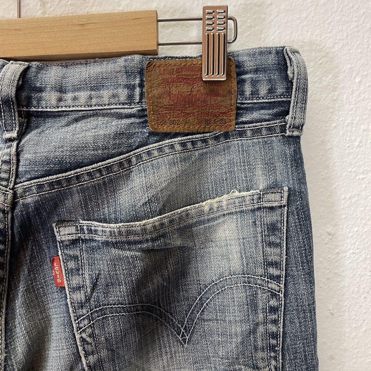 Levi's Vintage Levis 502 Denim Jeans Size US 31 - 9 Thumbnail