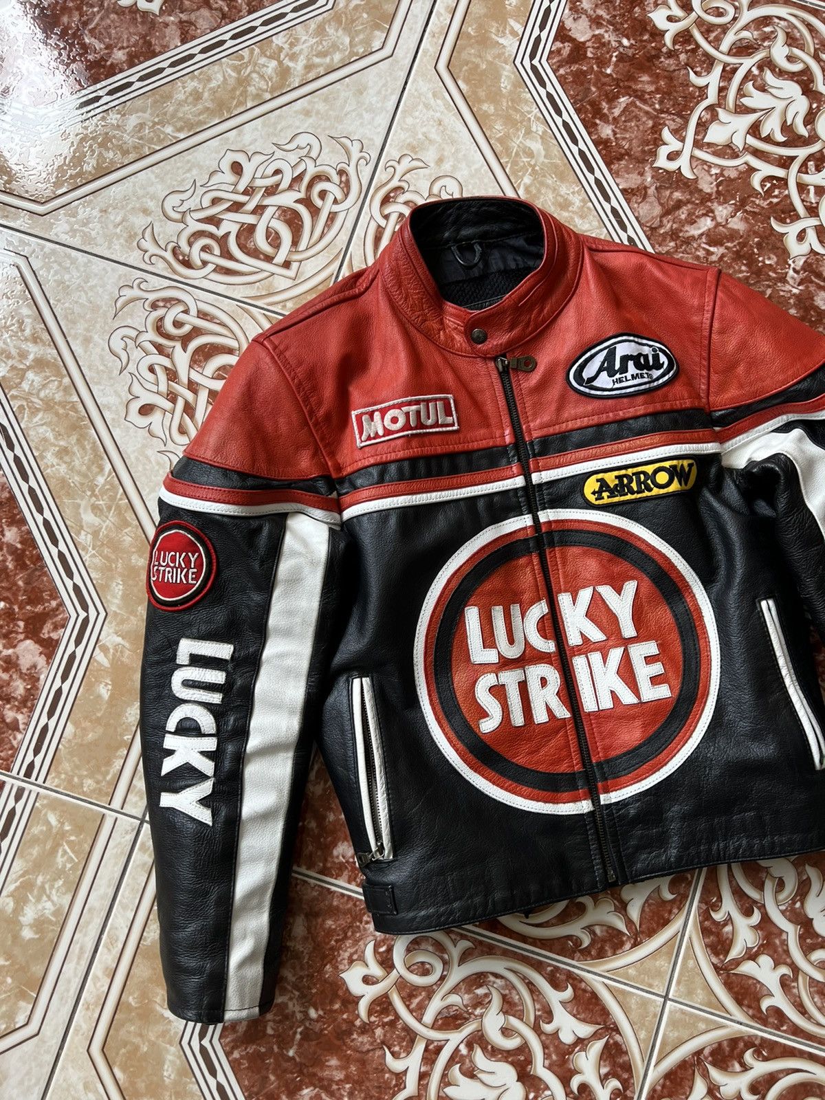 Leather Jacket × Lucky Brand × Vintage 🔥Vintage LUCKY