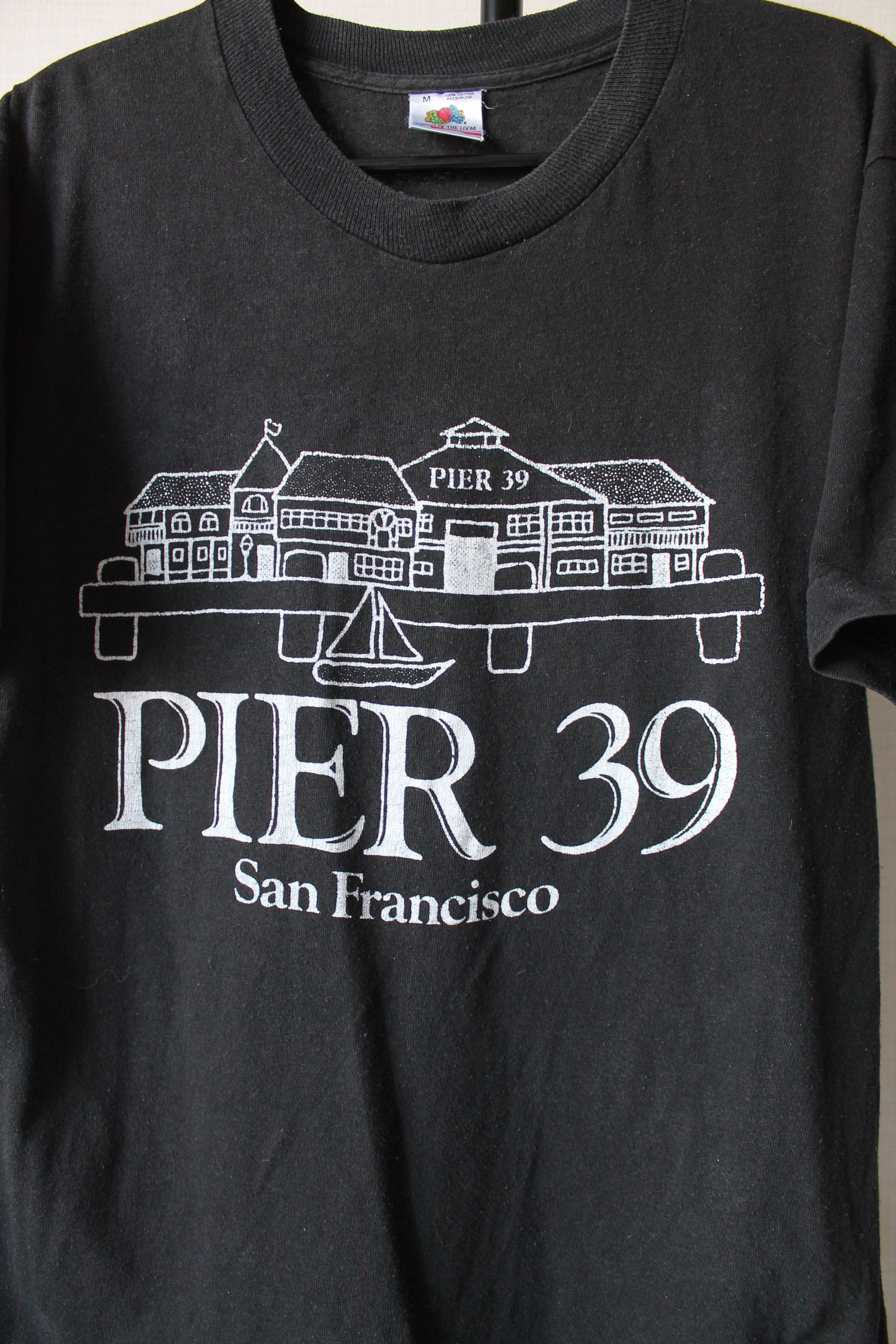Fruit Of The Loom 1992 Fruit of the Loom Pier 39 San Francisco VINTAGE T shirt Size US M / EU 48-50 / 2 - 2 Thumbnail