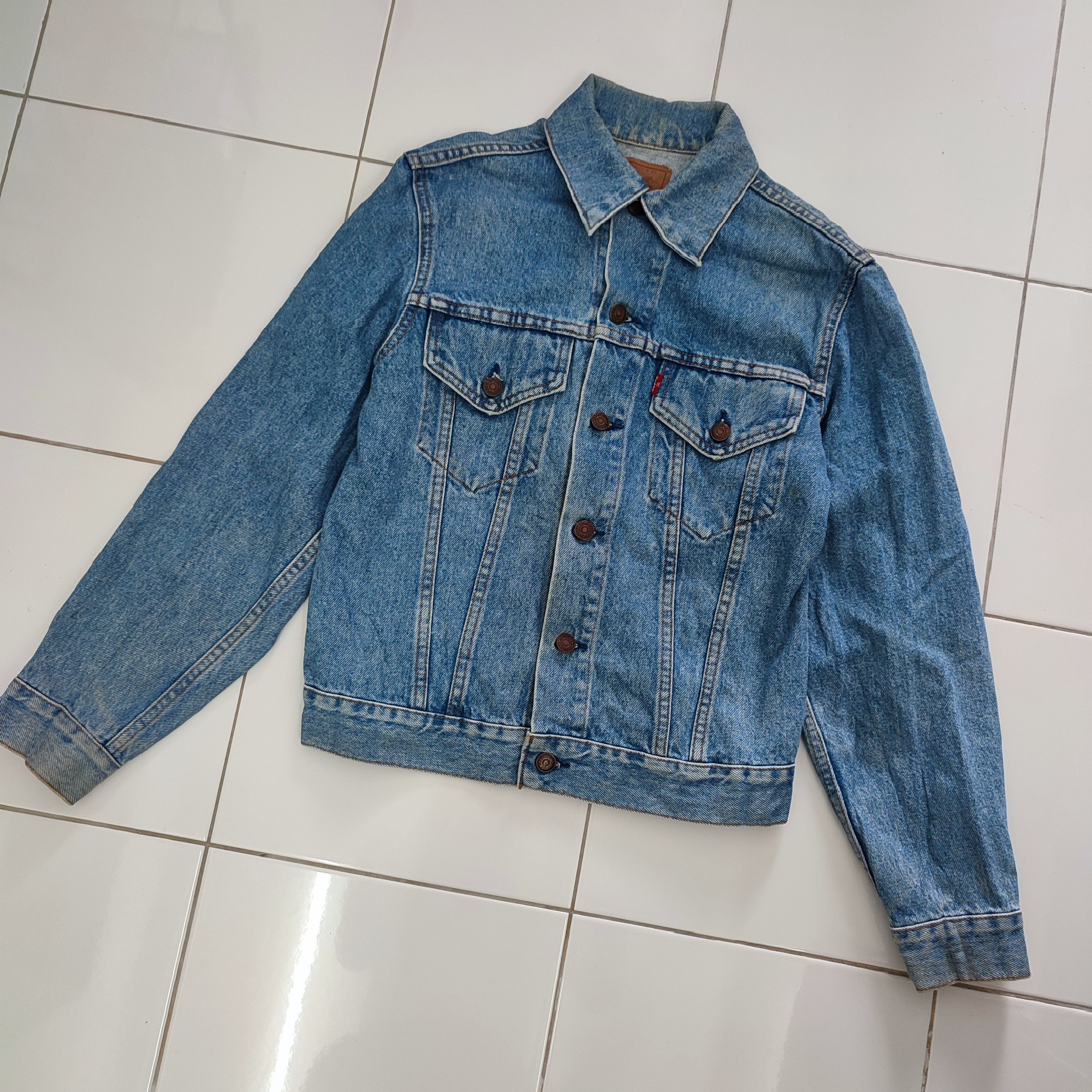 Levi's × Levi's Vintage Clothing 🔥Binding Offer Now🔥Vintage Levis 1991 Trucker Jacket Size US S / EU 44-46 / 1 - 4 Thumbnail