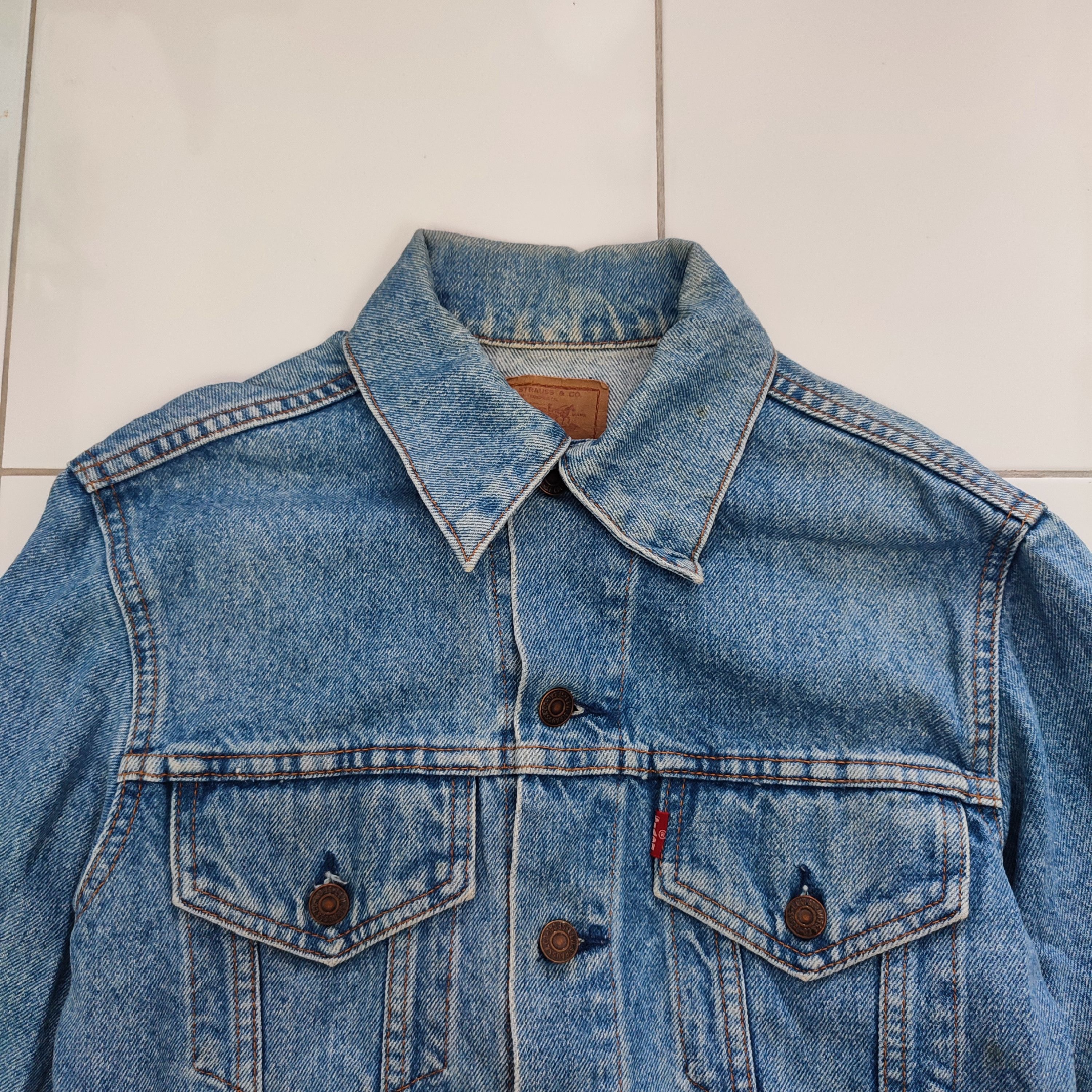Levi's × Levi's Vintage Clothing 🔥Binding Offer Now🔥Vintage Levis 1991 Trucker Jacket Size US S / EU 44-46 / 1 - 3 Thumbnail
