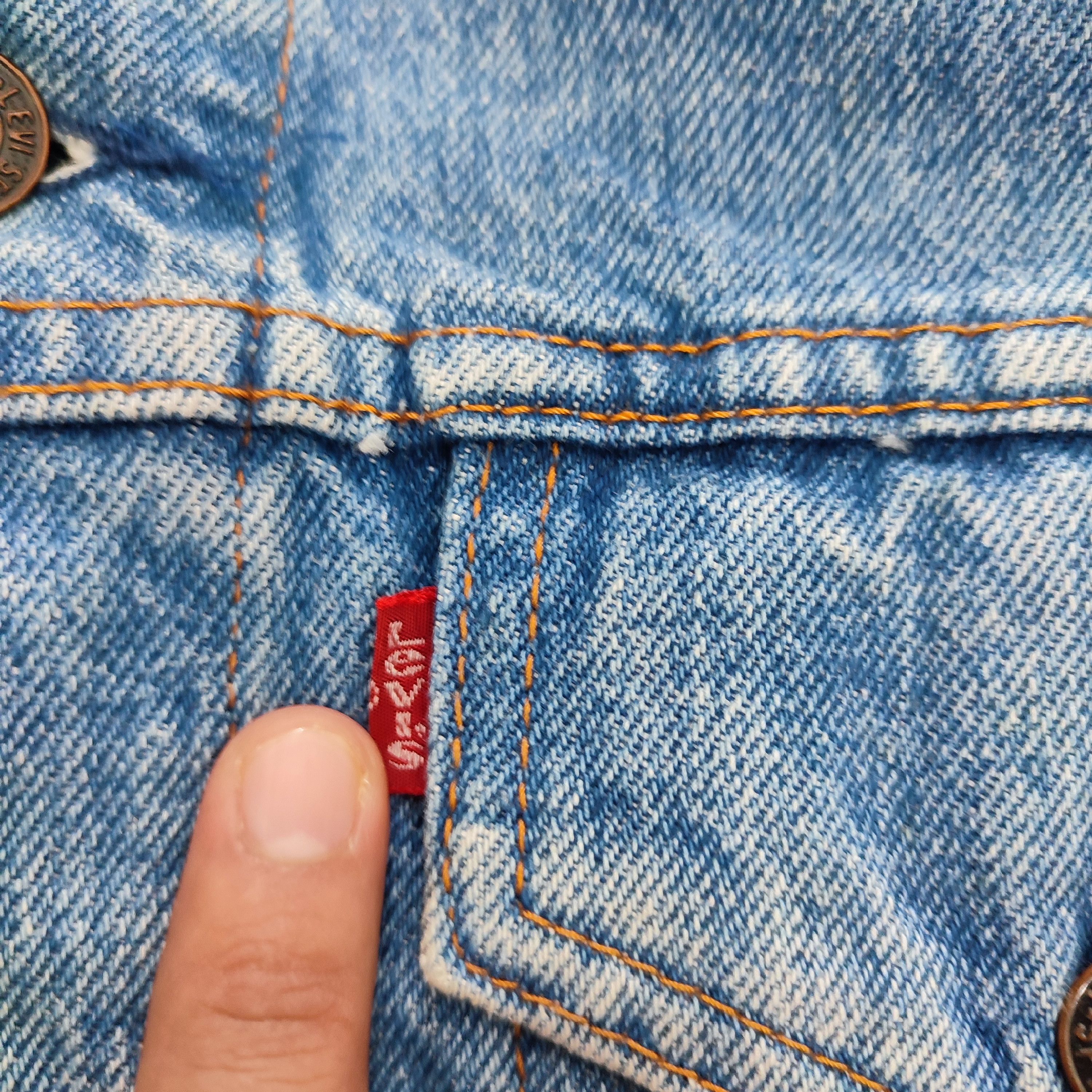 Levi's × Levi's Vintage Clothing 🔥Binding Offer Now🔥Vintage Levis 1991 Trucker Jacket Size US S / EU 44-46 / 1 - 9 Thumbnail