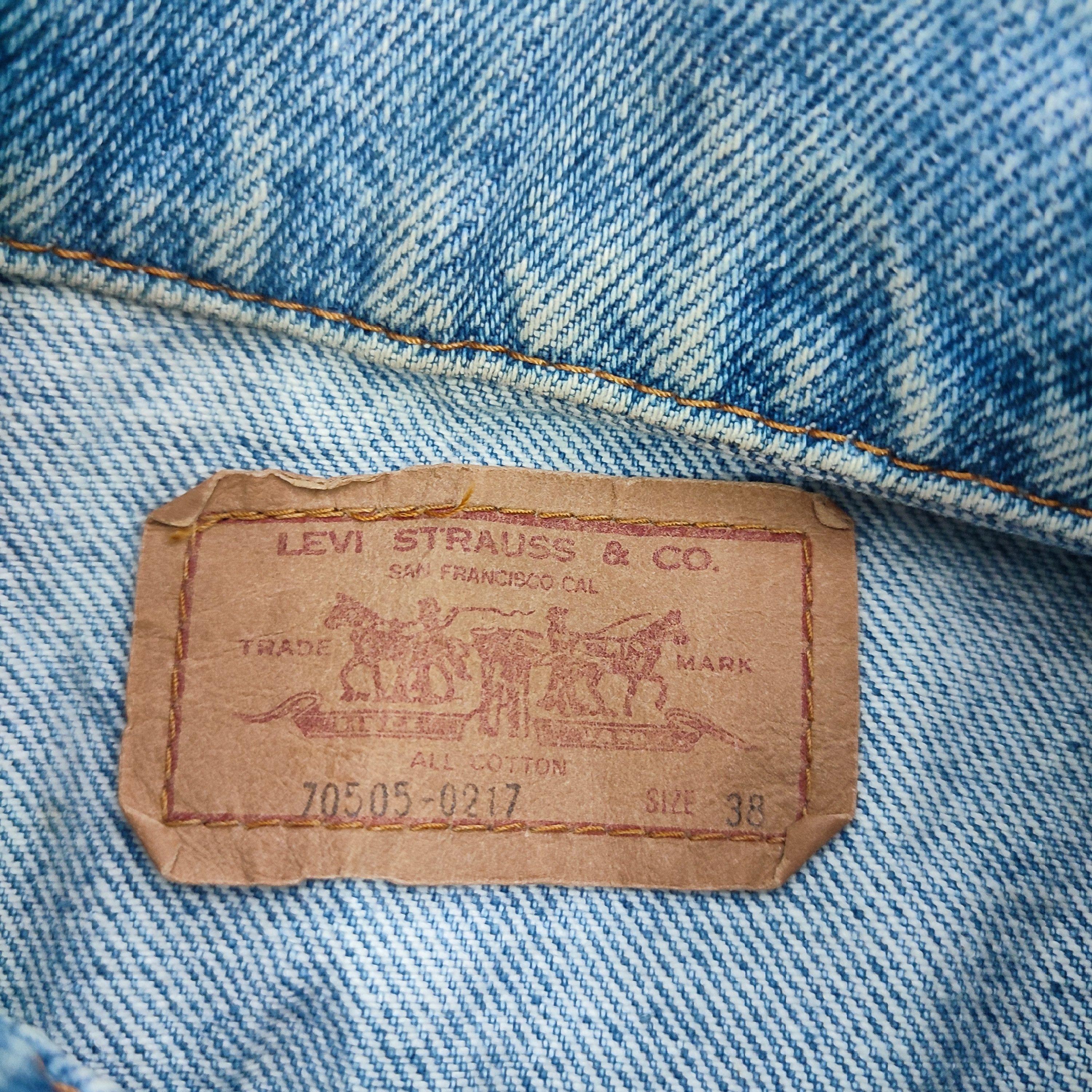 Levi's × Levi's Vintage Clothing 🔥Binding Offer Now🔥Vintage Levis 1991 Trucker Jacket Size US S / EU 44-46 / 1 - 5 Thumbnail