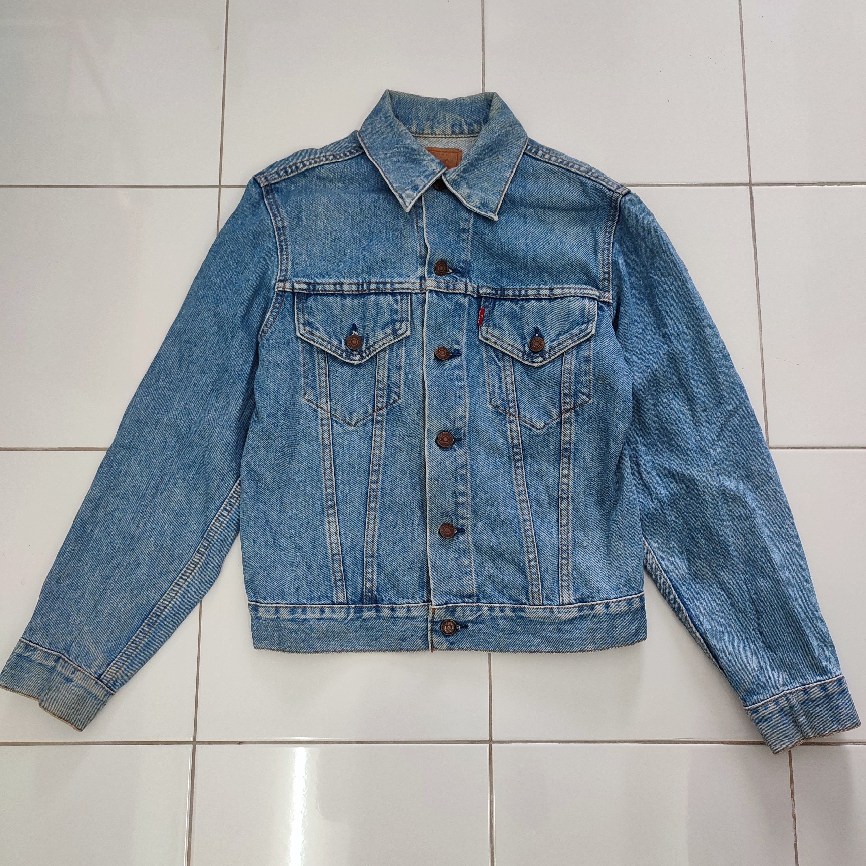 Levi's × Levi's Vintage Clothing 🔥Binding Offer Now🔥Vintage Levis 1991 Trucker Jacket Size US S / EU 44-46 / 1 - 1 Thumbnail