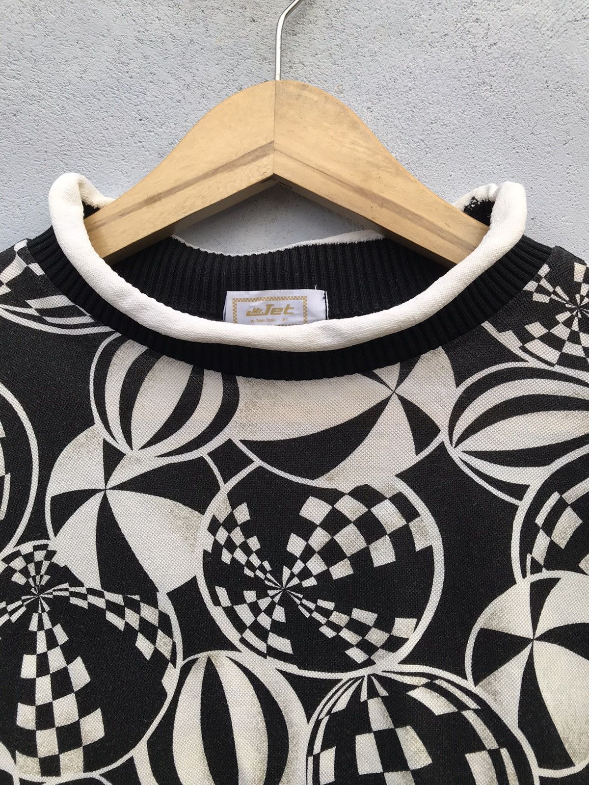 Japanese Brand Japanese vintage psychedelic mock neck polo Size US L / EU 52-54 / 3 - 2 Thumbnail